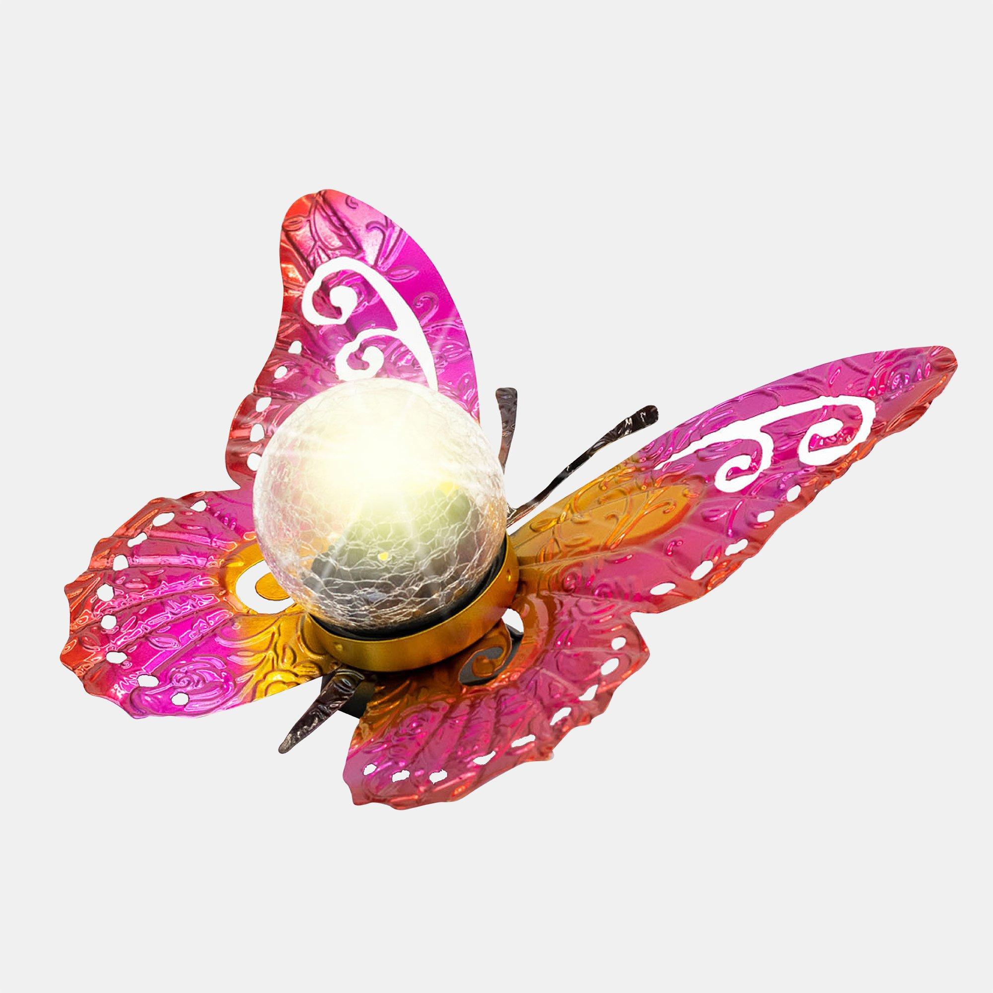 Rosa - Streetwize - Butterfly Solar Lights - 3