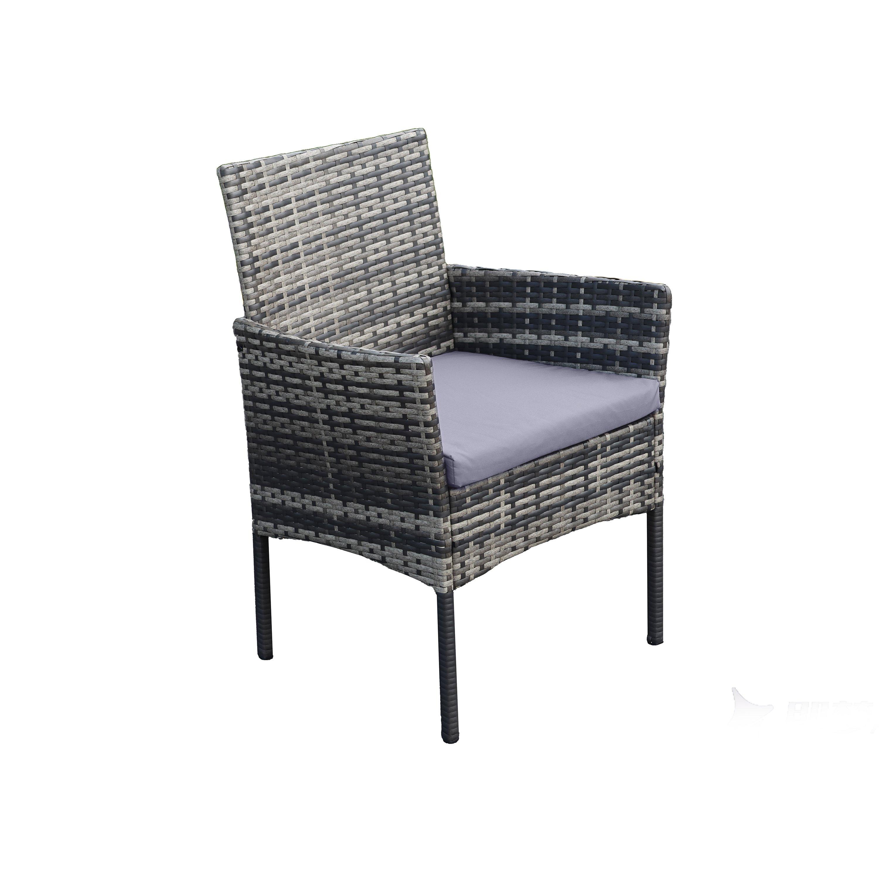 Grey/Black - Linea - Linea  Fiji 4pc Lounge 63 - 4