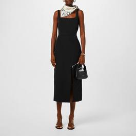 Alexander McQueen Zip Slash Pencil Dress