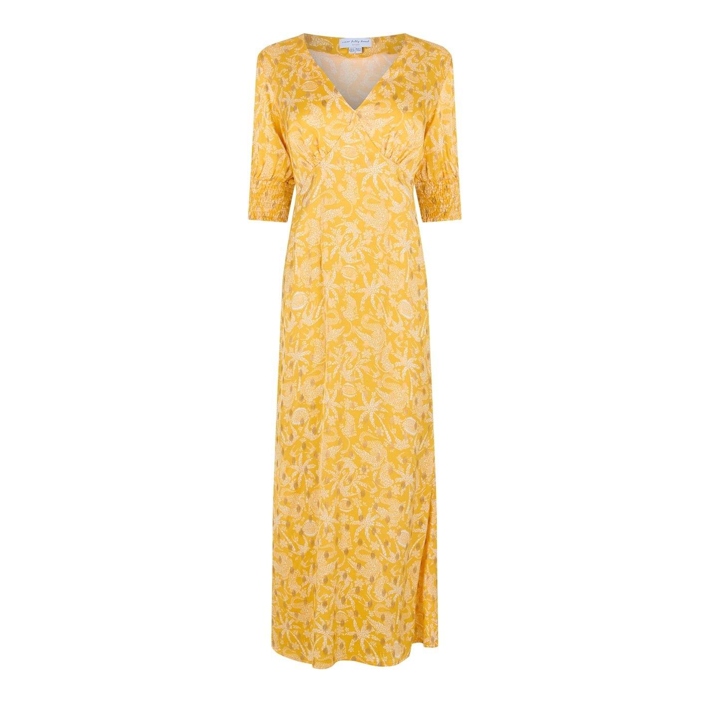 Yellow - Never Fully Dressed - May Satin Dress - 1