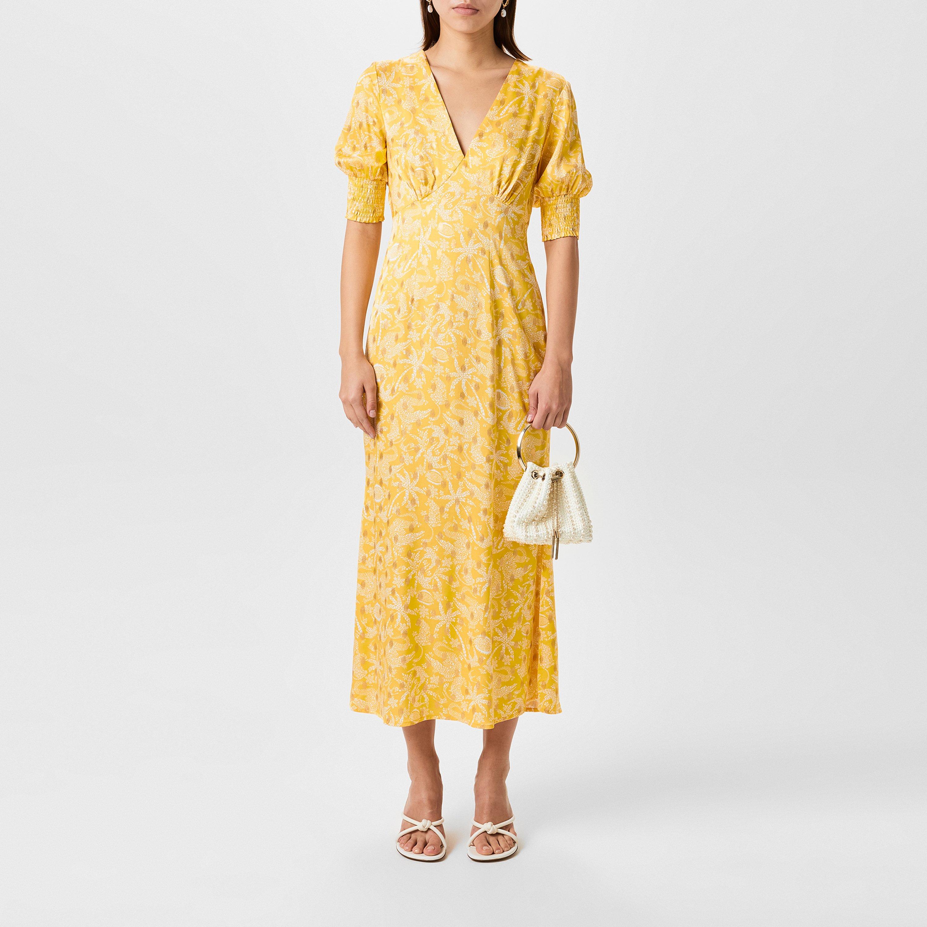 Yellow - Never Fully Dressed - May Satin Dress - 6