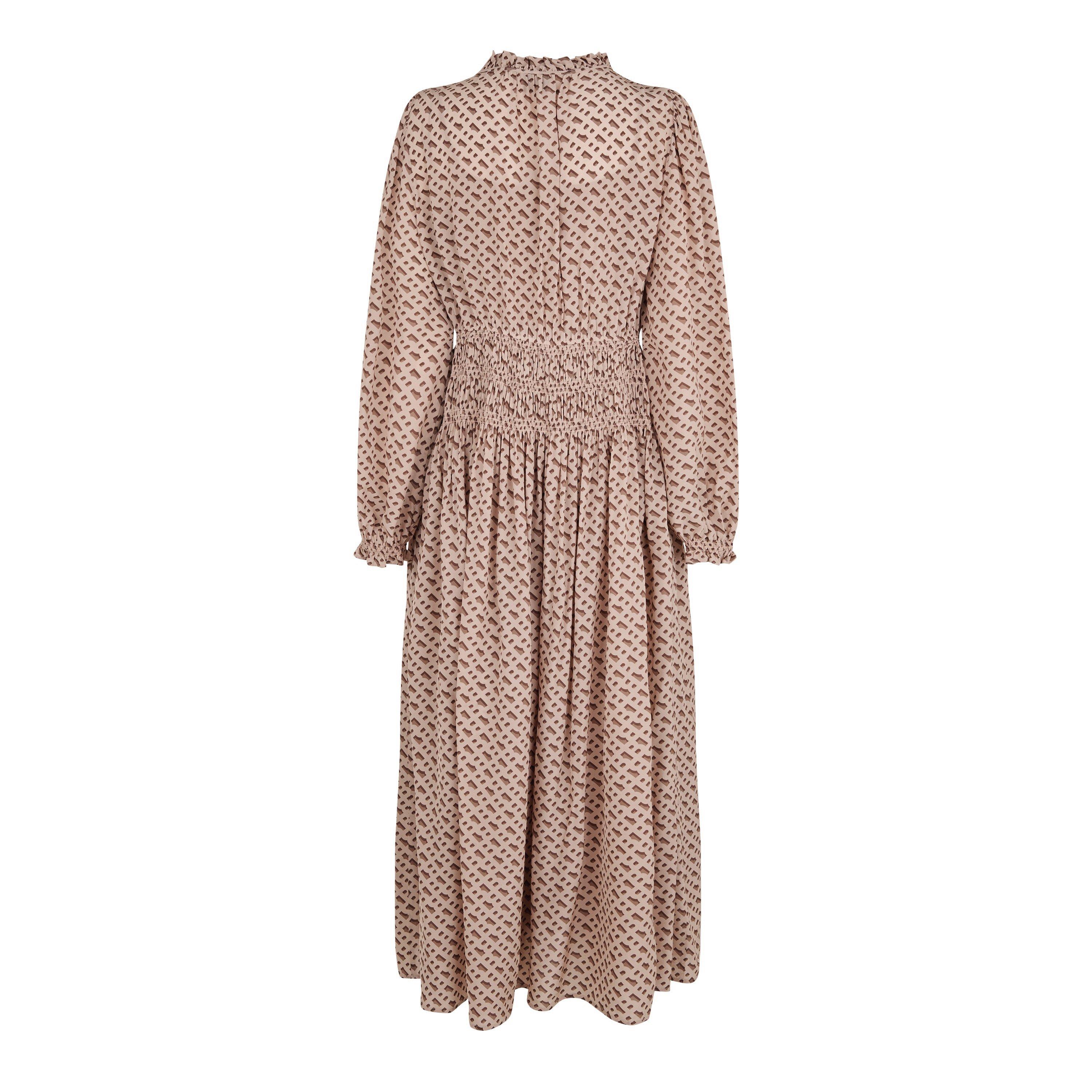 Open Miscellane - Boss - Women's Monogram All-Over Design Dress - 6