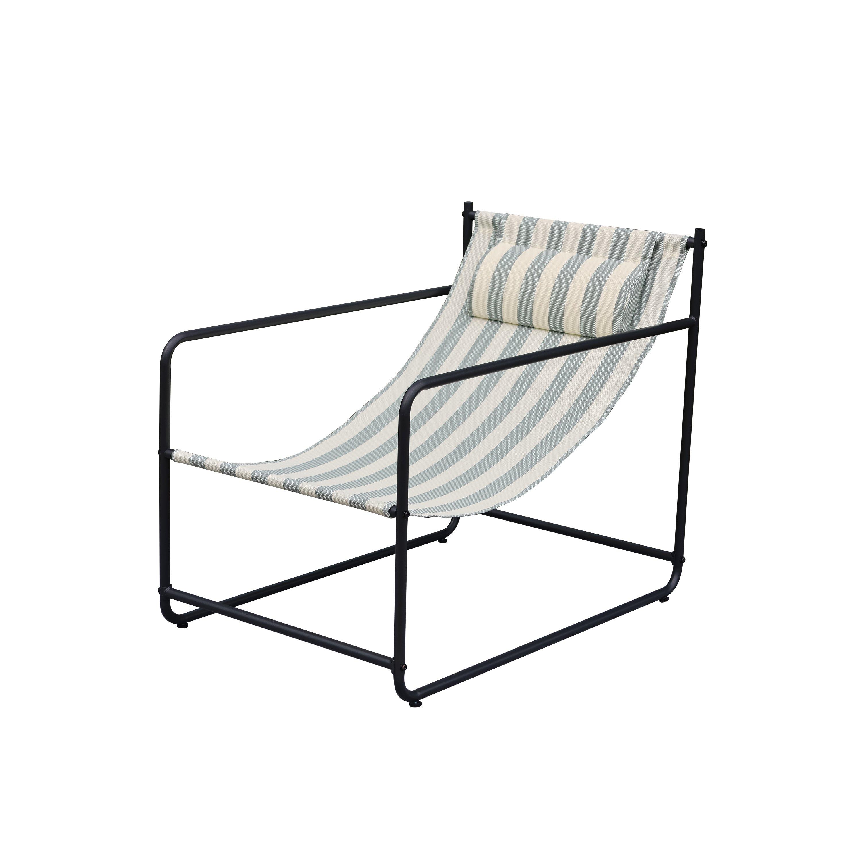 Sage Stripe - Linea - Linea  Oxford Deck Chr 63 - 2