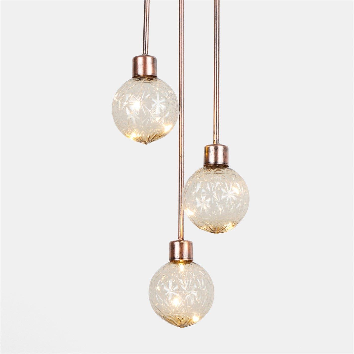 LED - Streetwize - Solar Hanging Triple Ball Light - 2