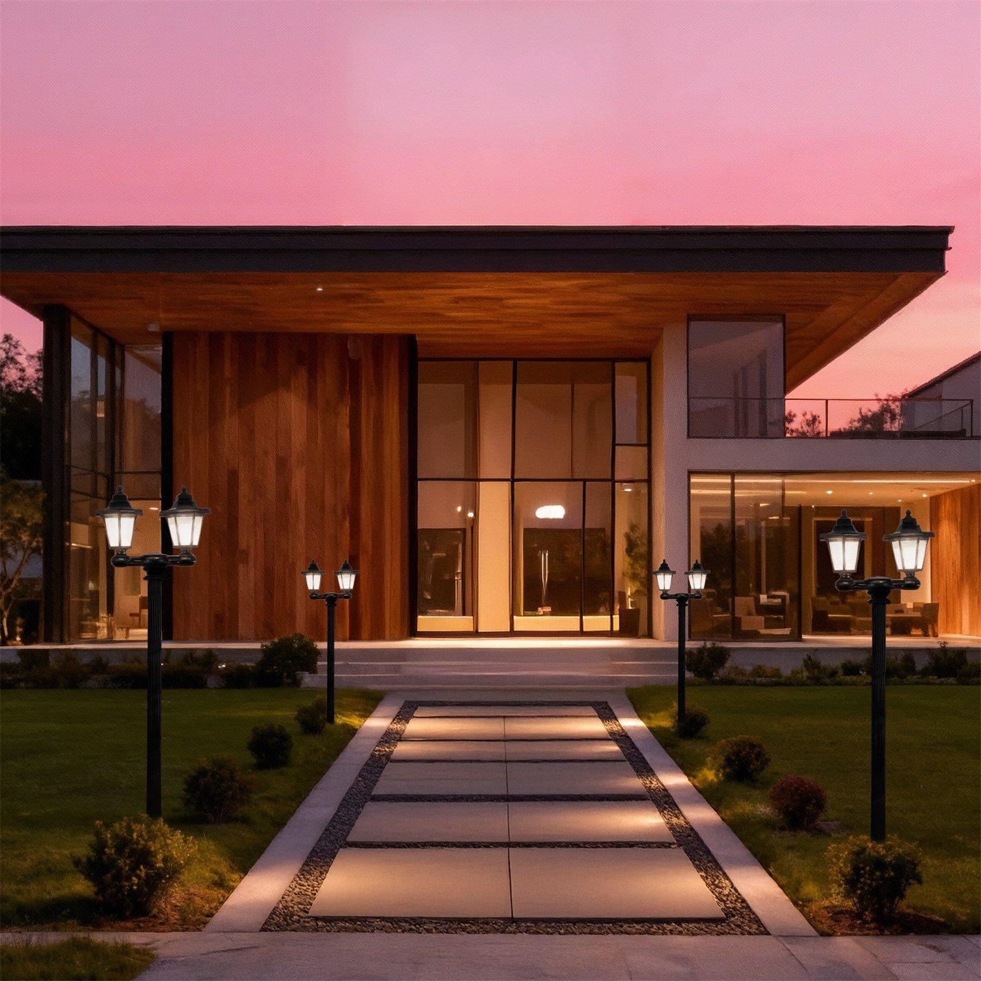 LED - Streetwize - 3-in-1 Solar Double Headlamp - 1