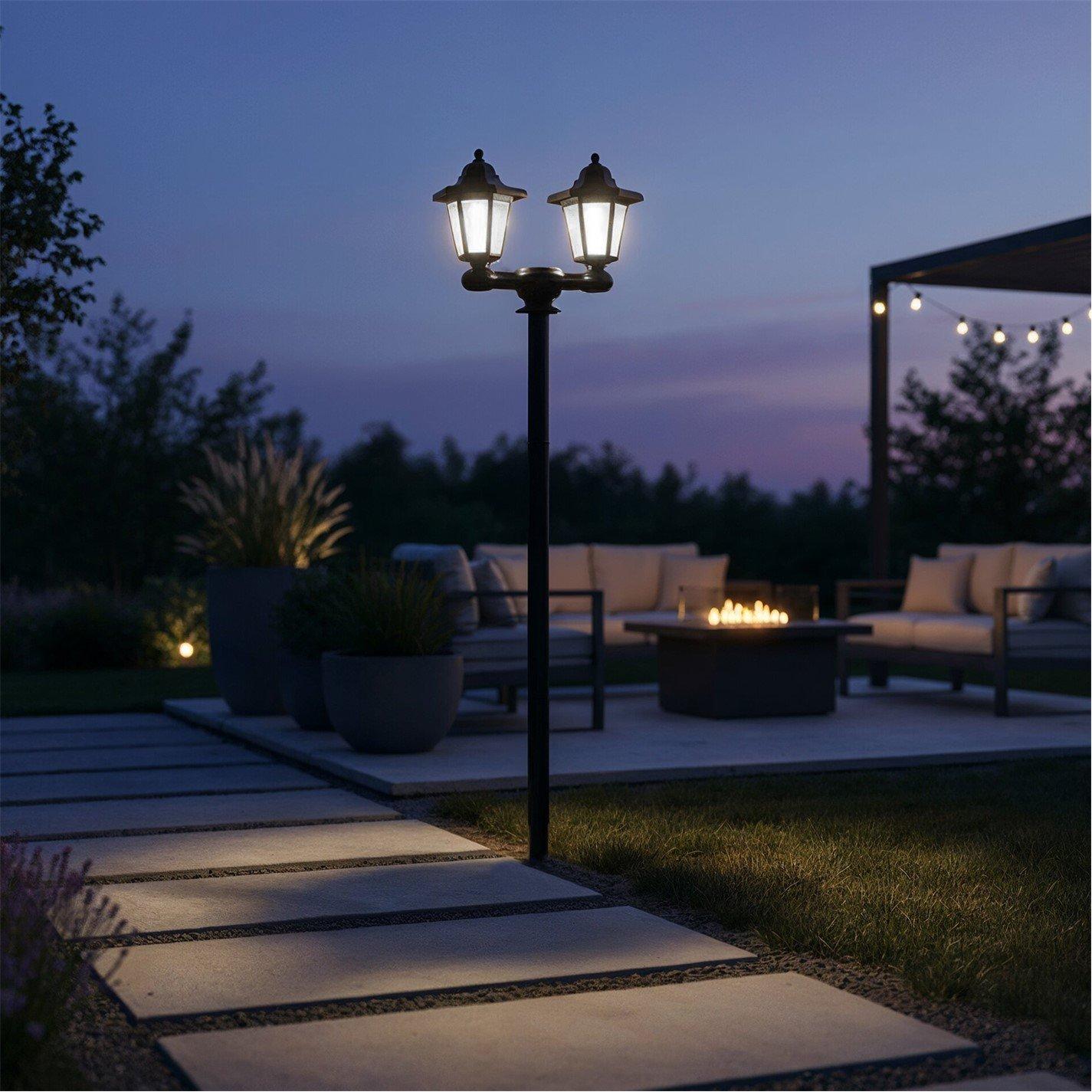 LED - Streetwize - 3-in-1 Solar Double Headlamp - 2