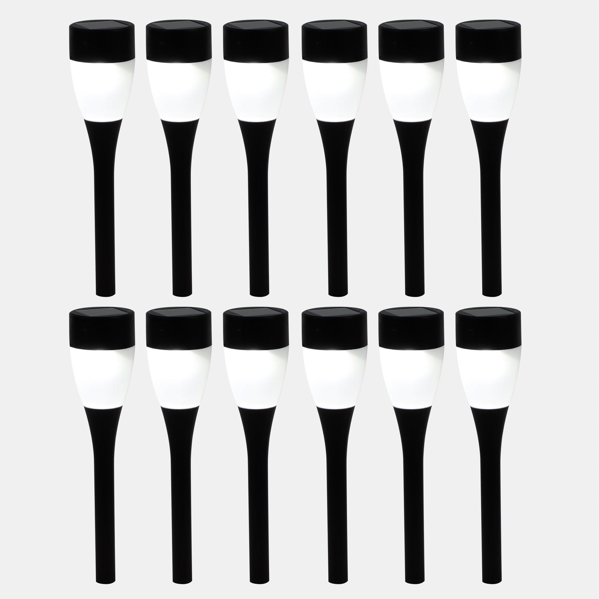 LED - Streetwize - Solar Stake Lights - 12-Pack - 1