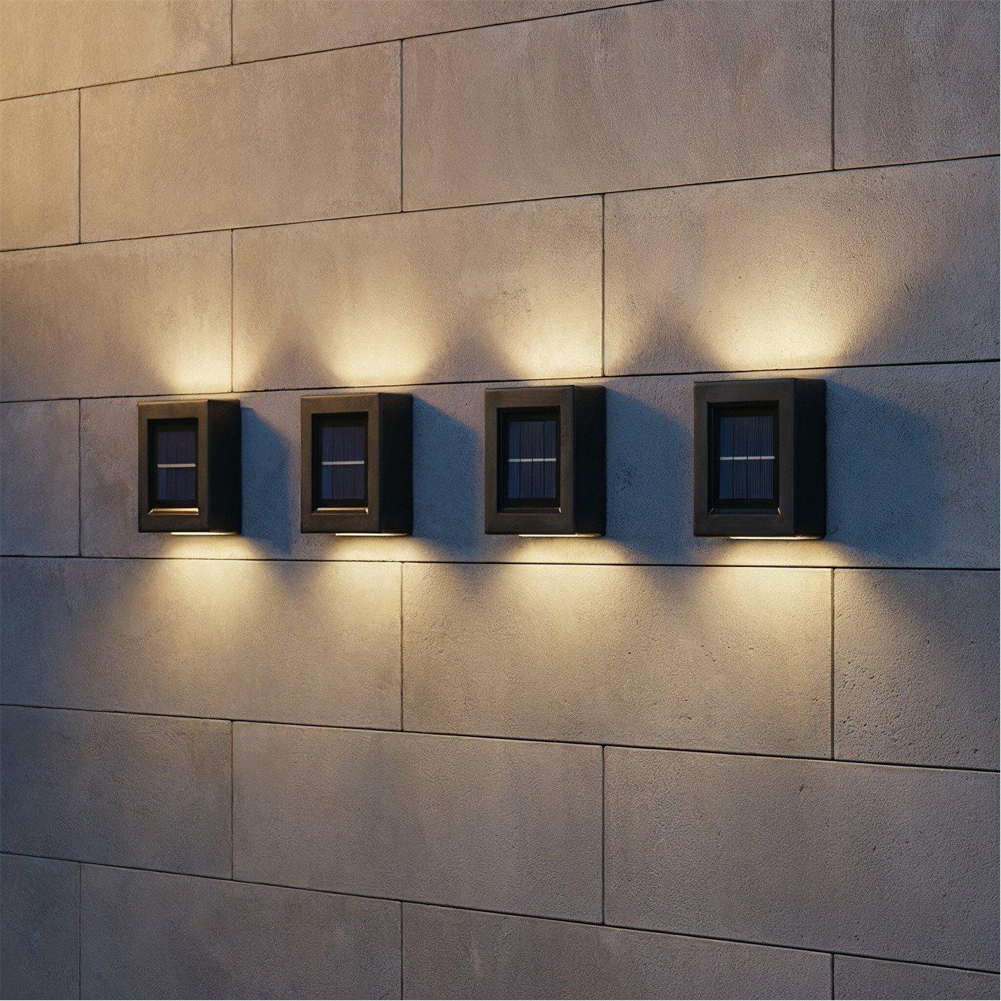 LED - Streetwize - Solar Wall 2 Way Light 4-Pack - 2