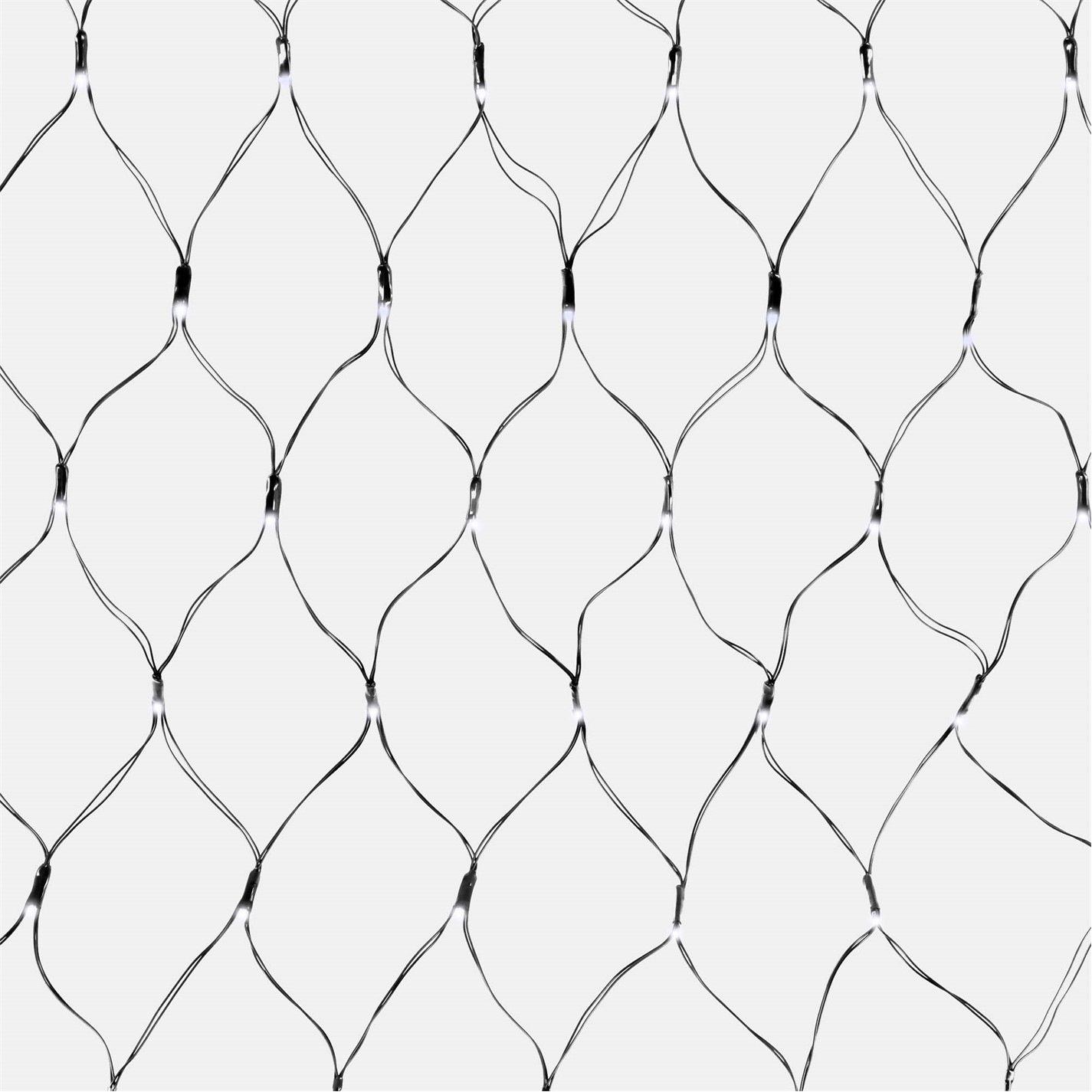 Streetwize White 100 LED Solar Light Net | FRASERS