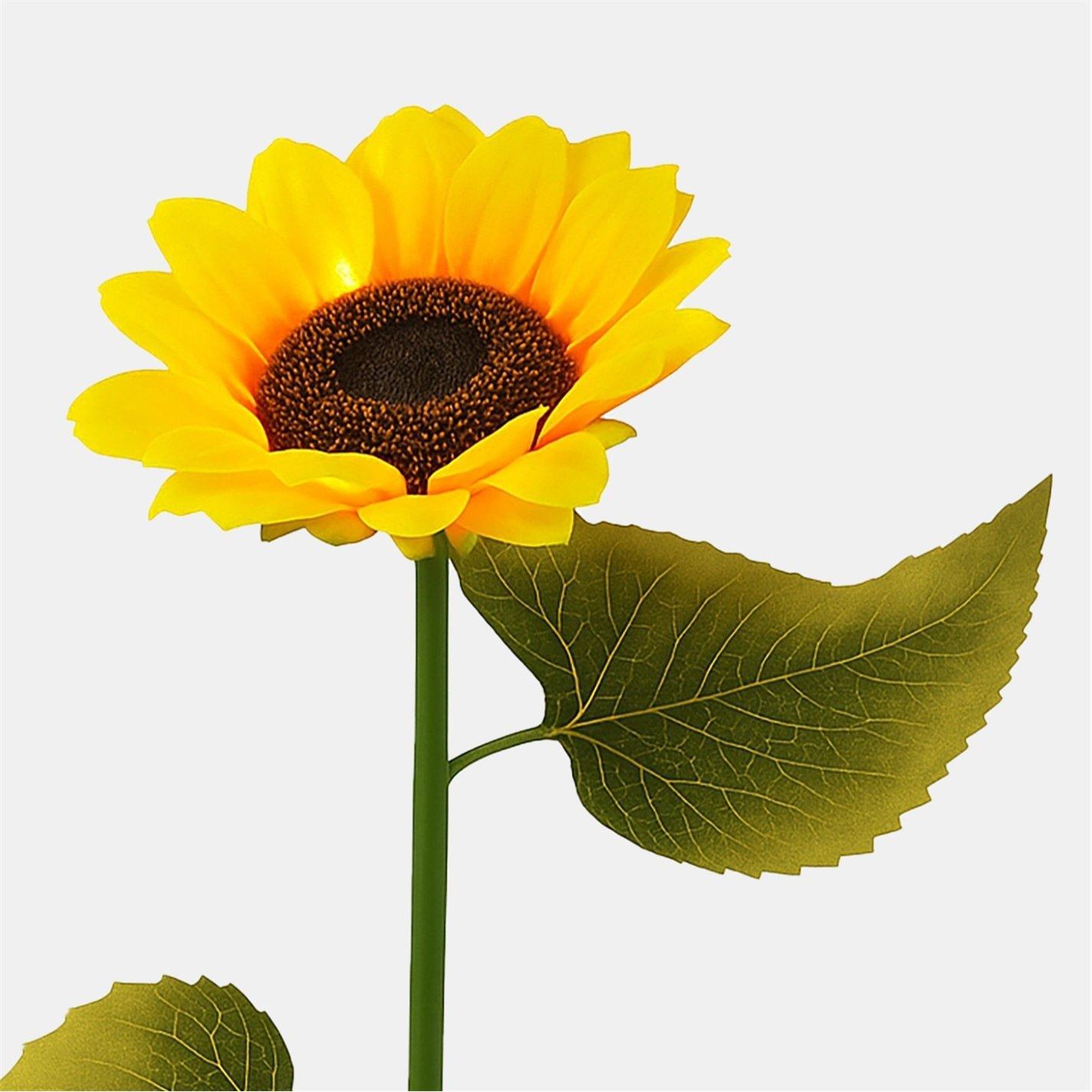 Yellow - Streetwize - Solar Sunflower Stake Light - 4
