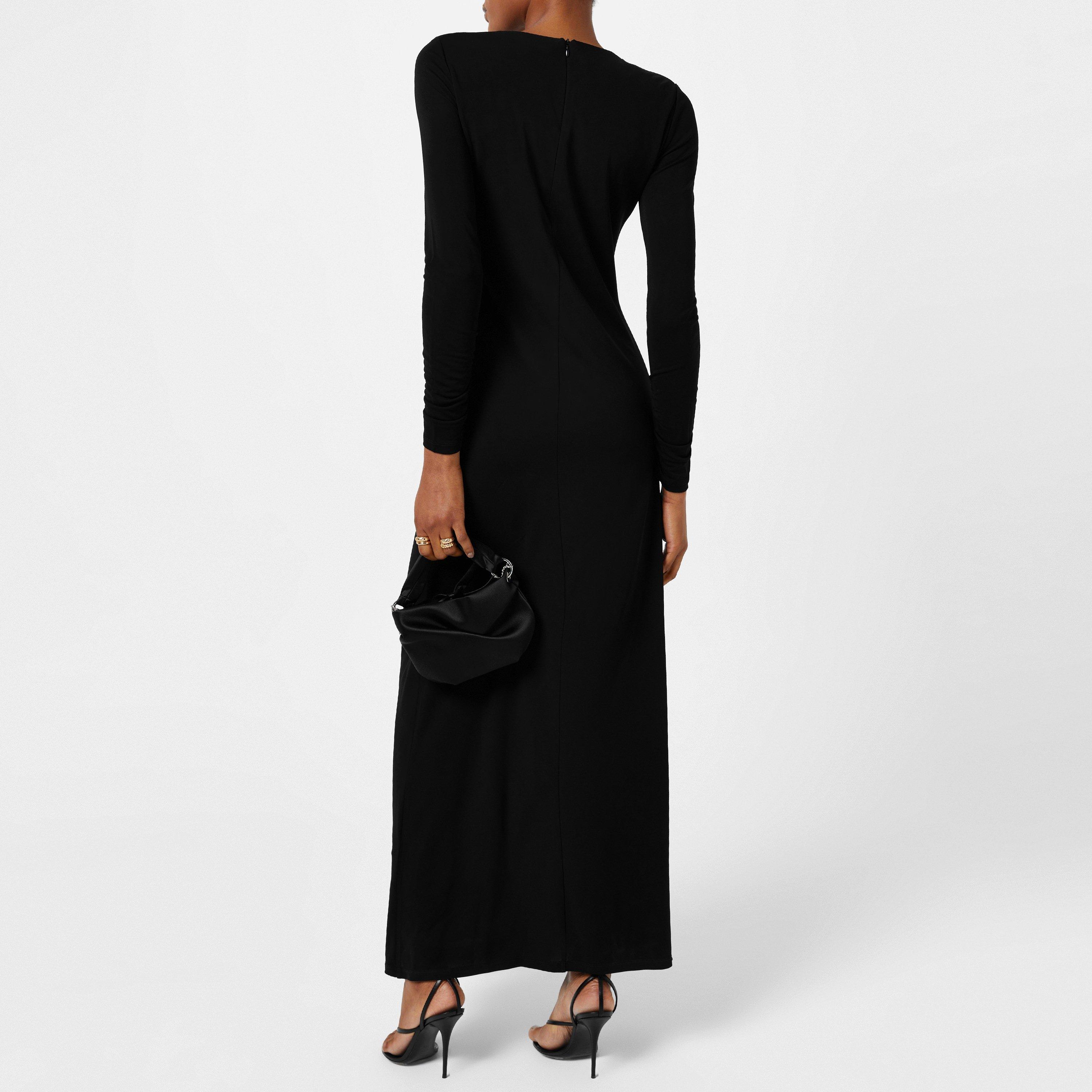 Black - Christopher Esber - Women's Arced Palm Long-Sleeve Maxi Dress - 2