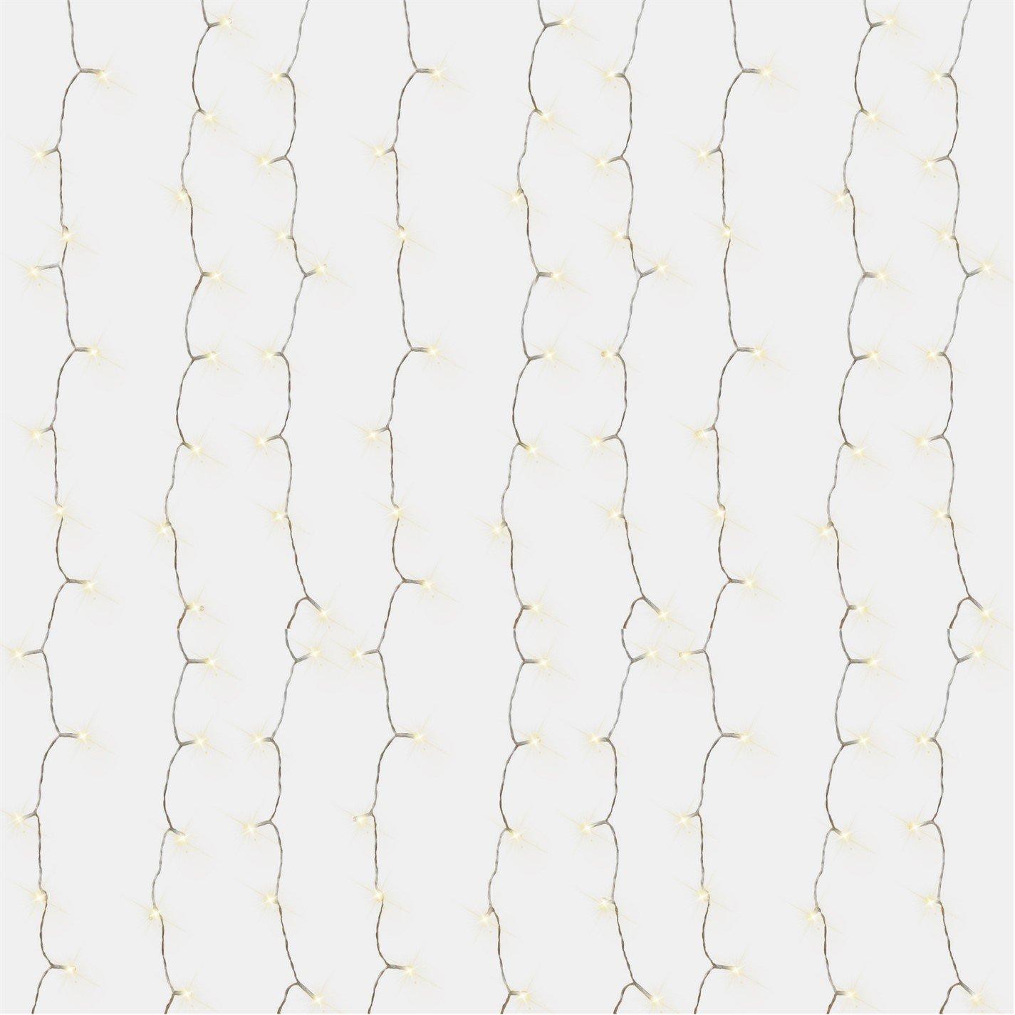 LED - Streetwize - Solar Powered Warm White LED Curtain Lights - 3