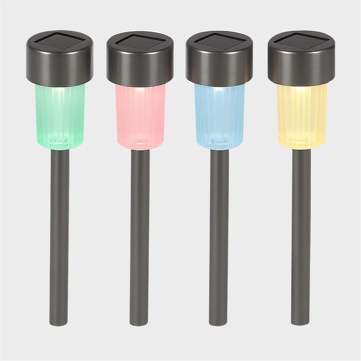 Multi - Streetwize - Solar Stake Lights - Colour Changing 4-Pack - 2