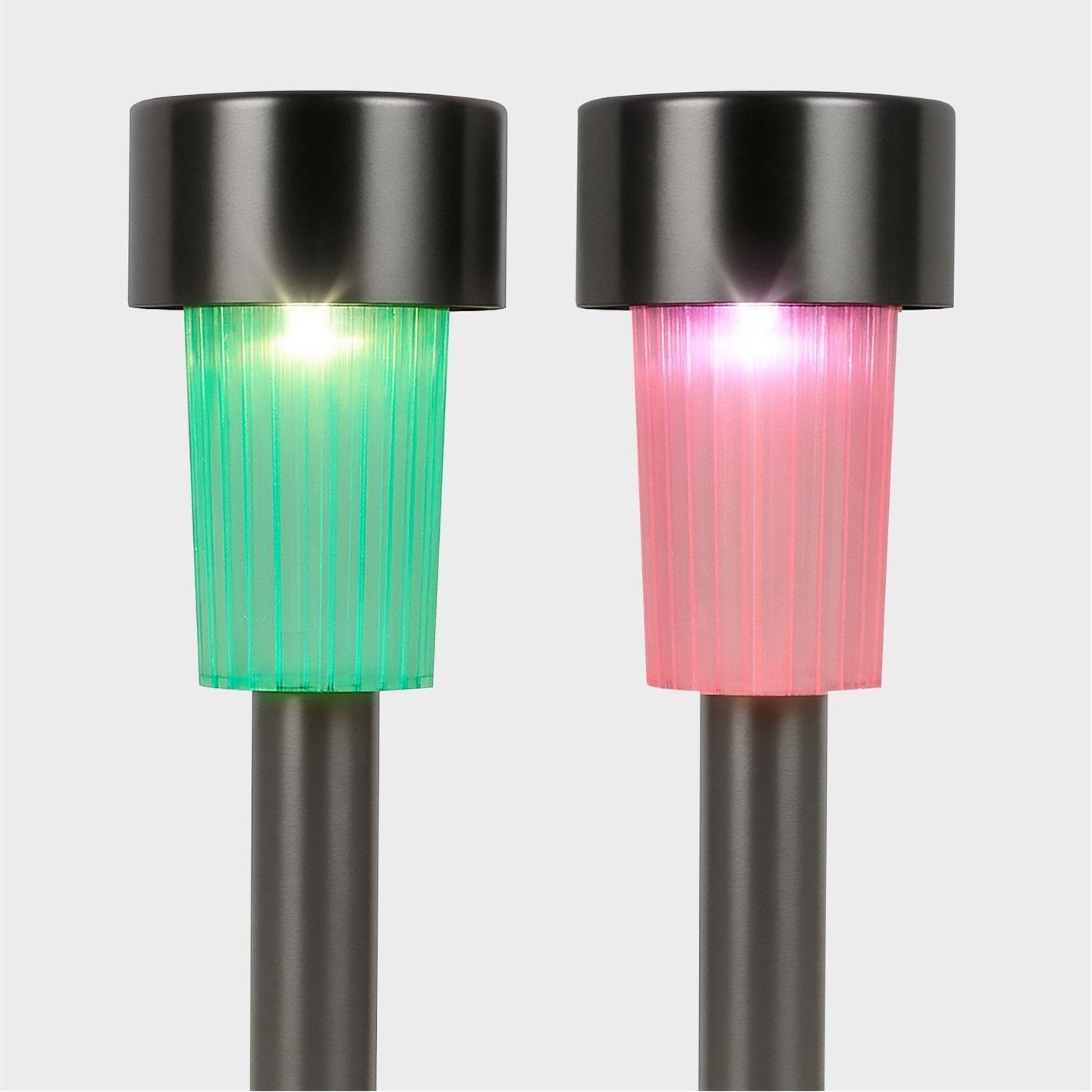 Multi - Streetwize - Solar Stake Lights - Colour Changing 4-Pack - 4