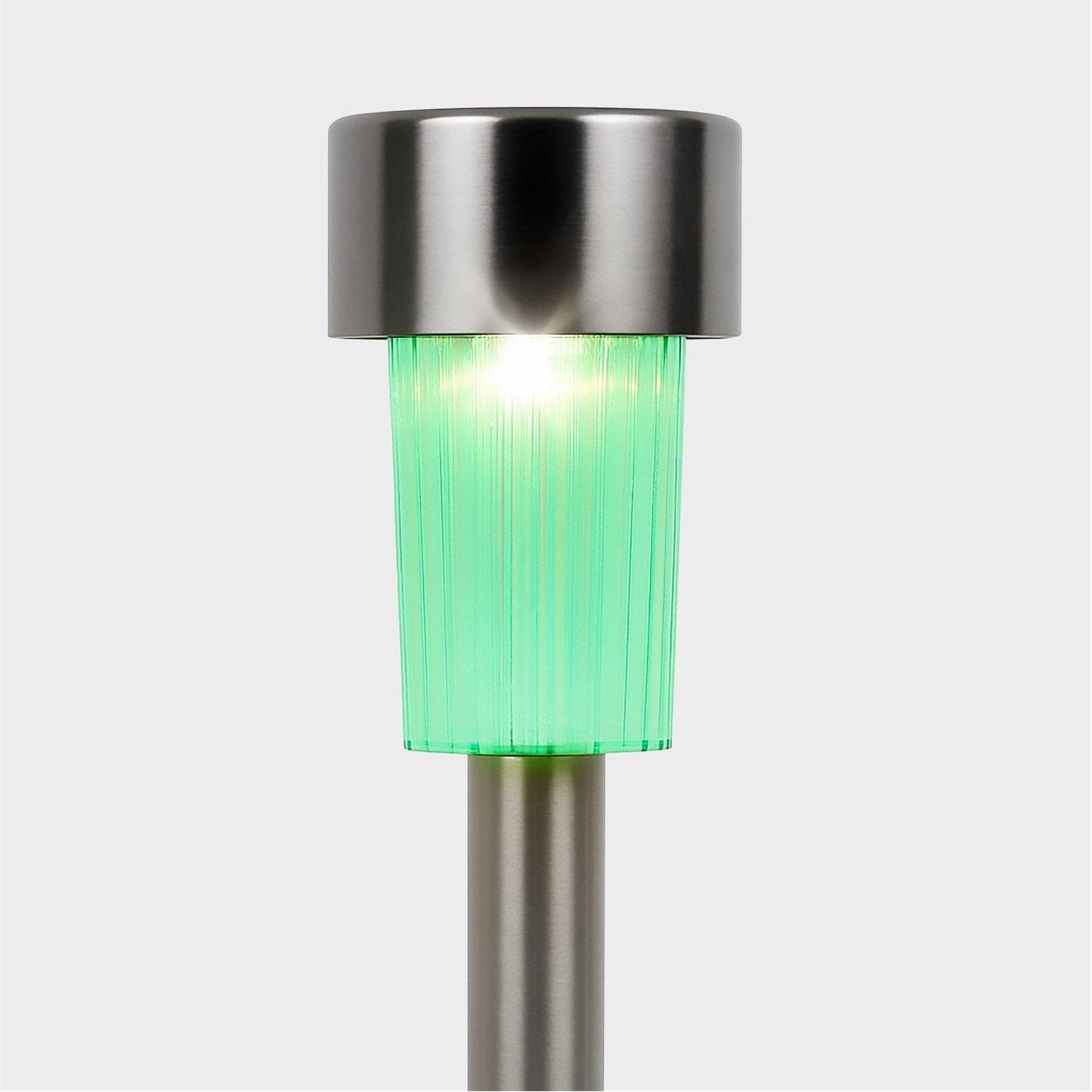 Multi - Streetwize - Solar Stake Lights - Colour Changing 4-Pack - 6