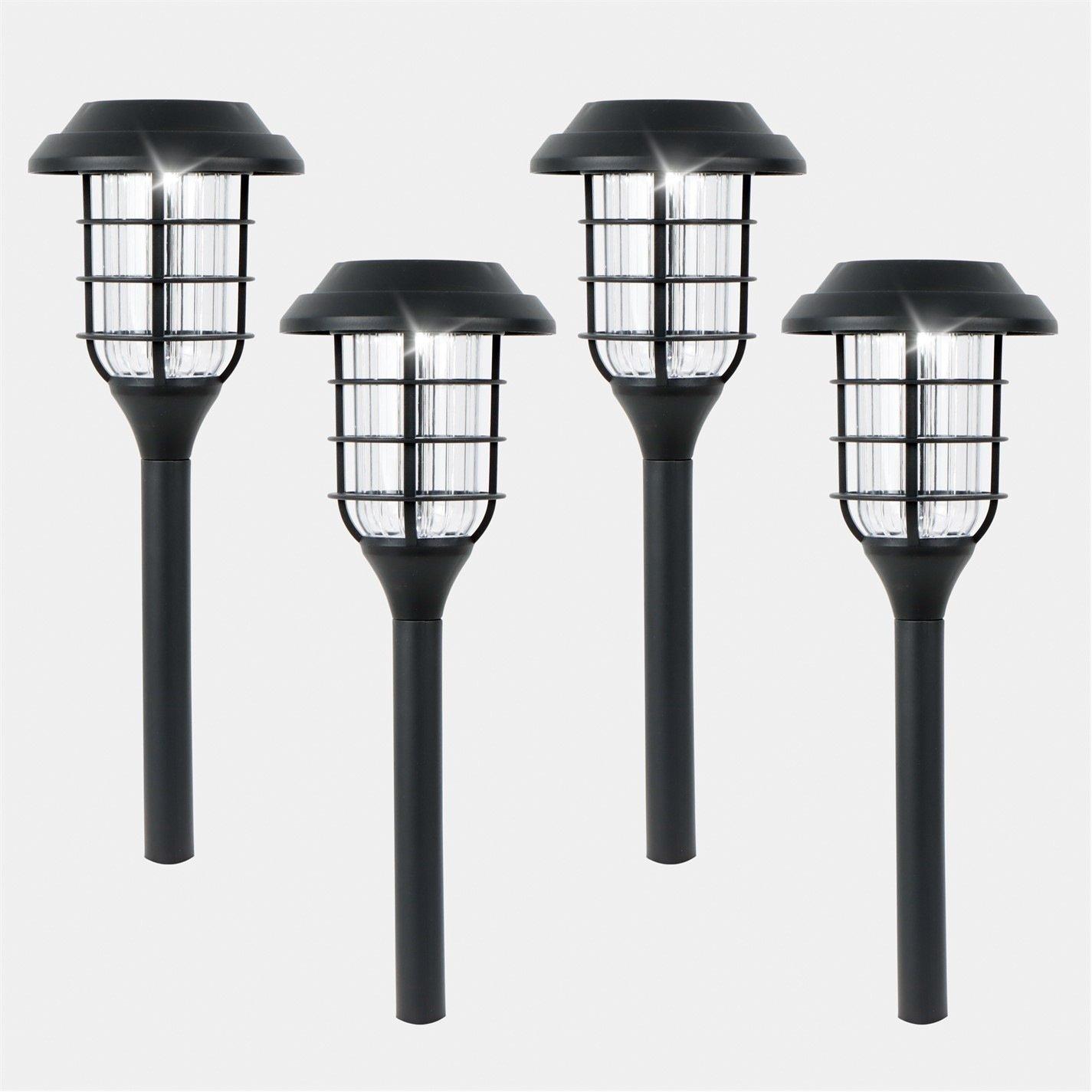 LED - Streetwize - Solar Stake Light Bright White Glow - 4-Pack - 3