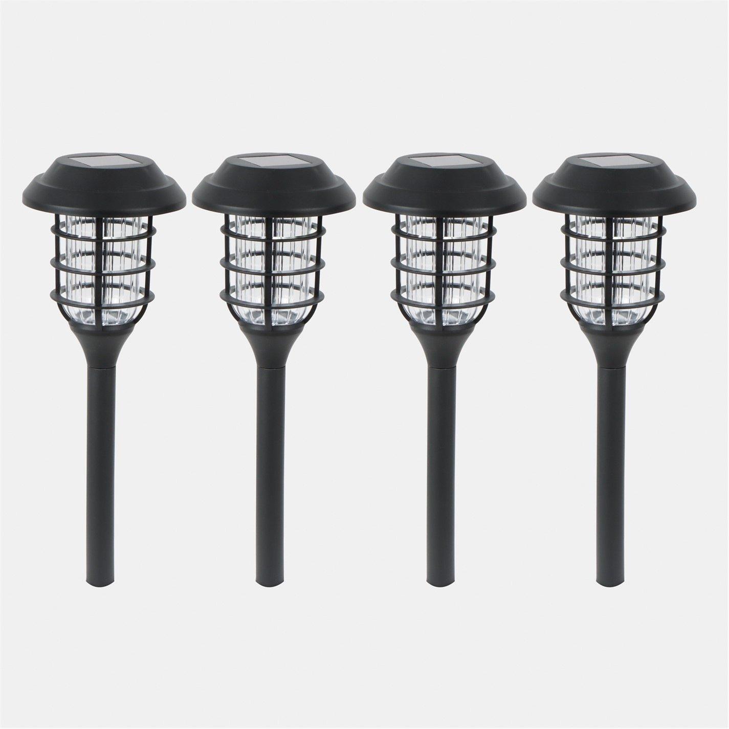 LED - Streetwize - Solar Stake Light Bright White Glow - 4-Pack - 5