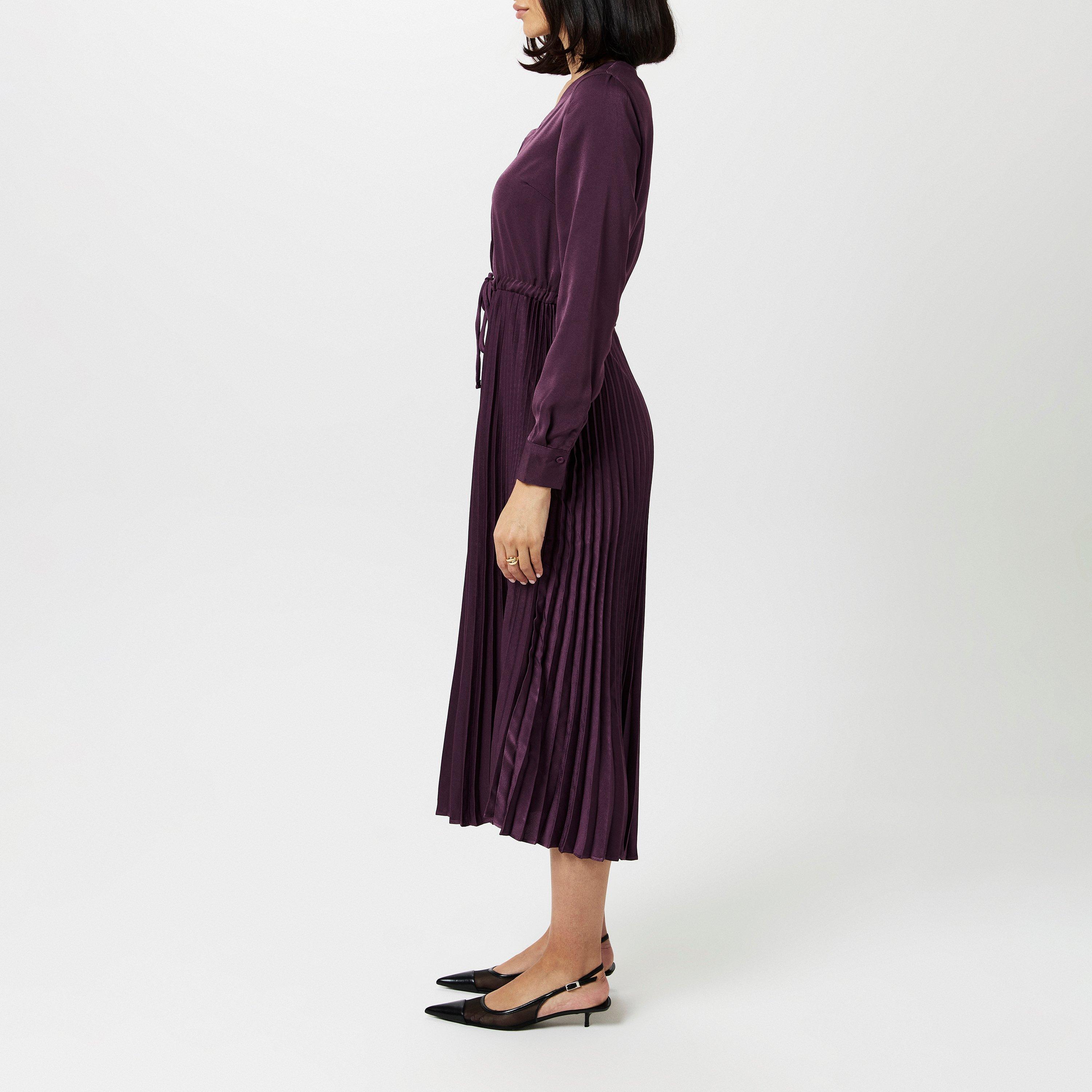 Plum Perfect - Vero Moda - Women's Cindy Plisse Maxi Dress - 2