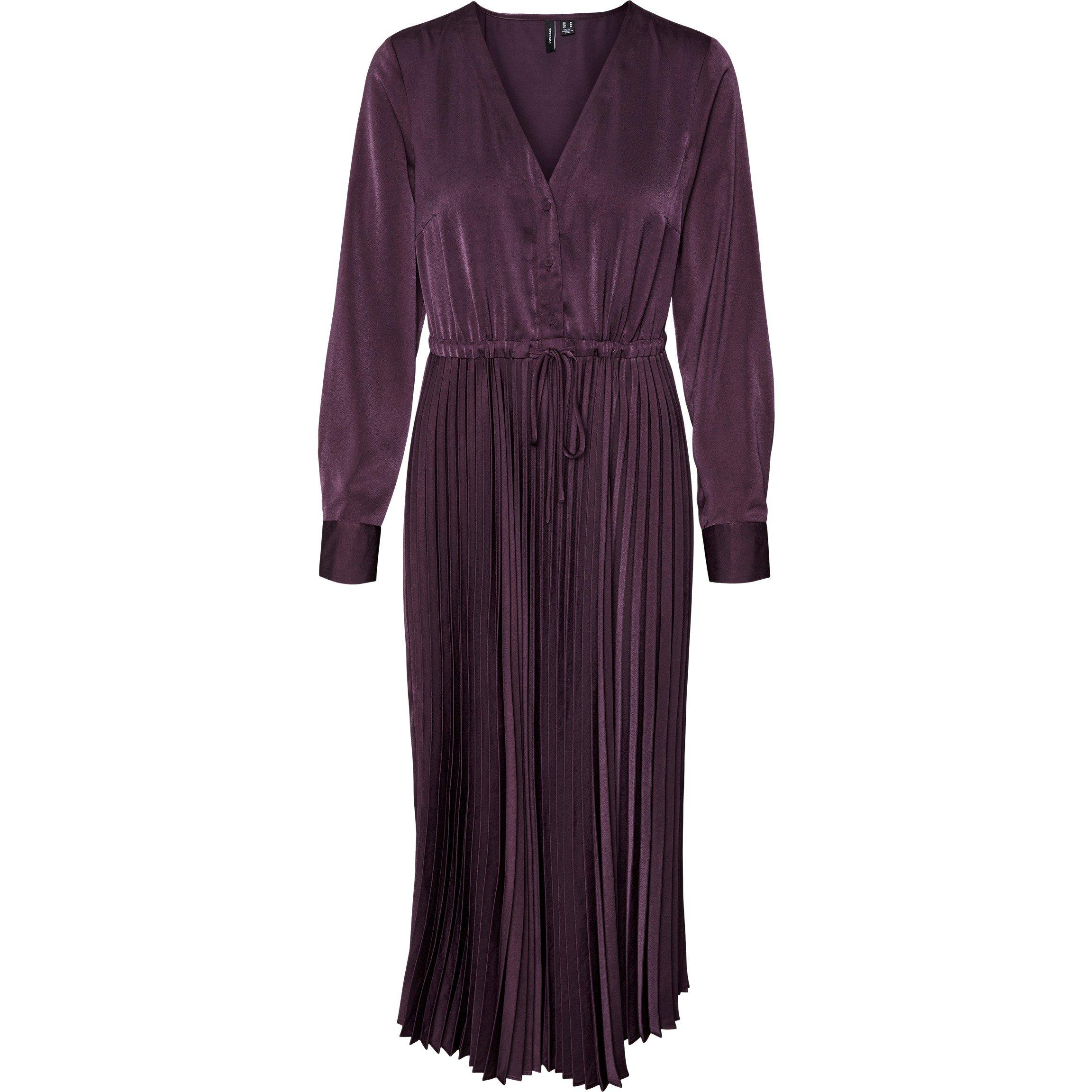 Plum Perfect - Vero Moda - Women's Cindy Plisse Maxi Dress - 5