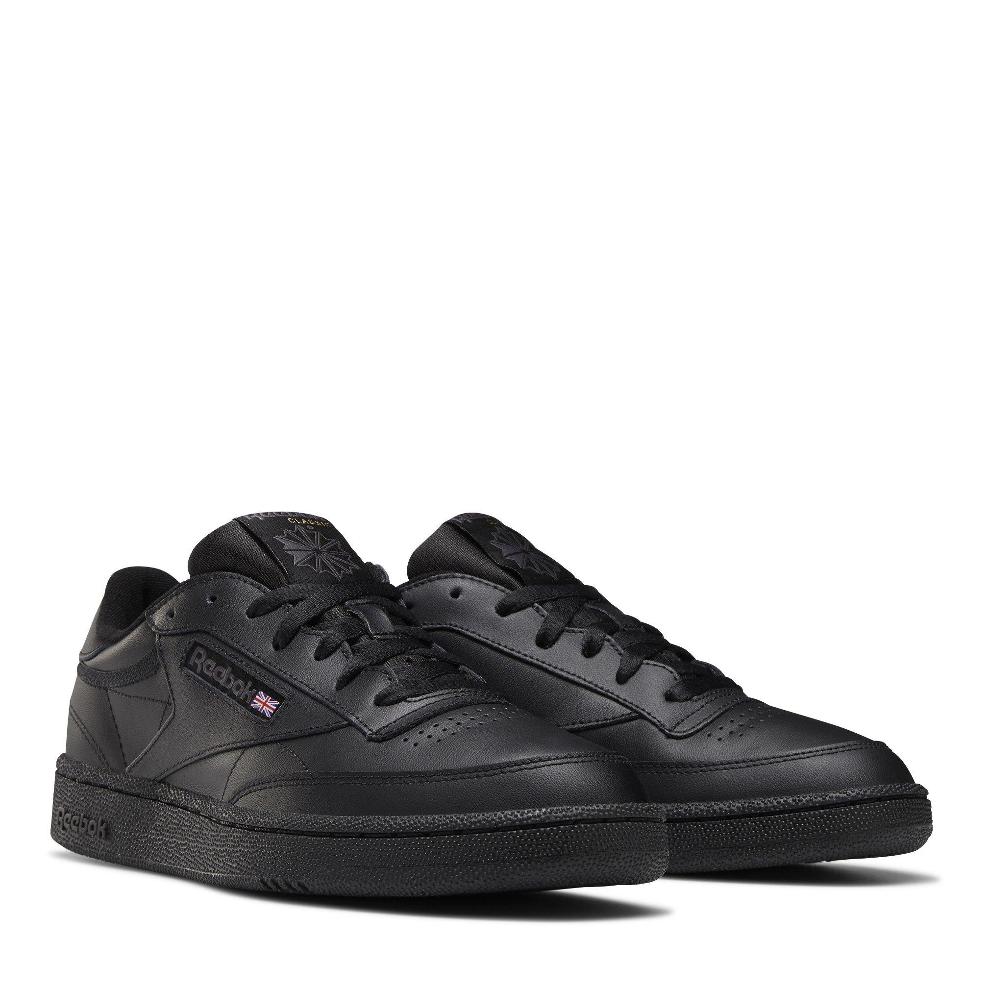 Preto/Carvão - Reebok - Club C 85 Trainers Mens - 3