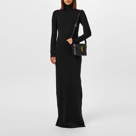 Saint Laurent Long Turtleneck Dress