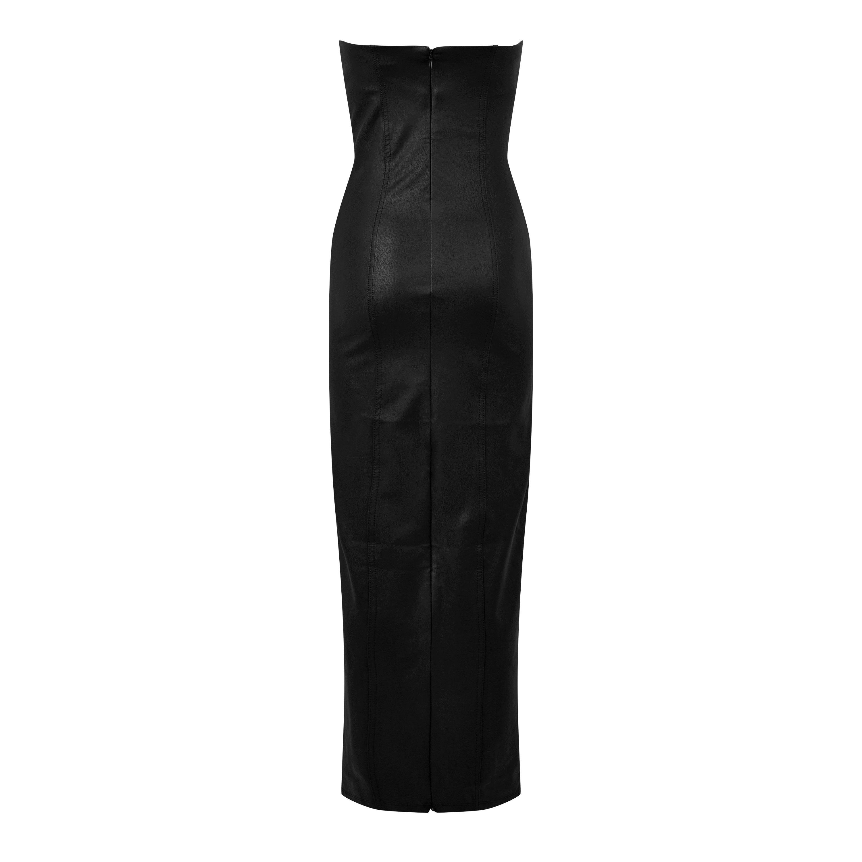 Black 001 - Good American - Women's Bodycon Maxi Dress - 5