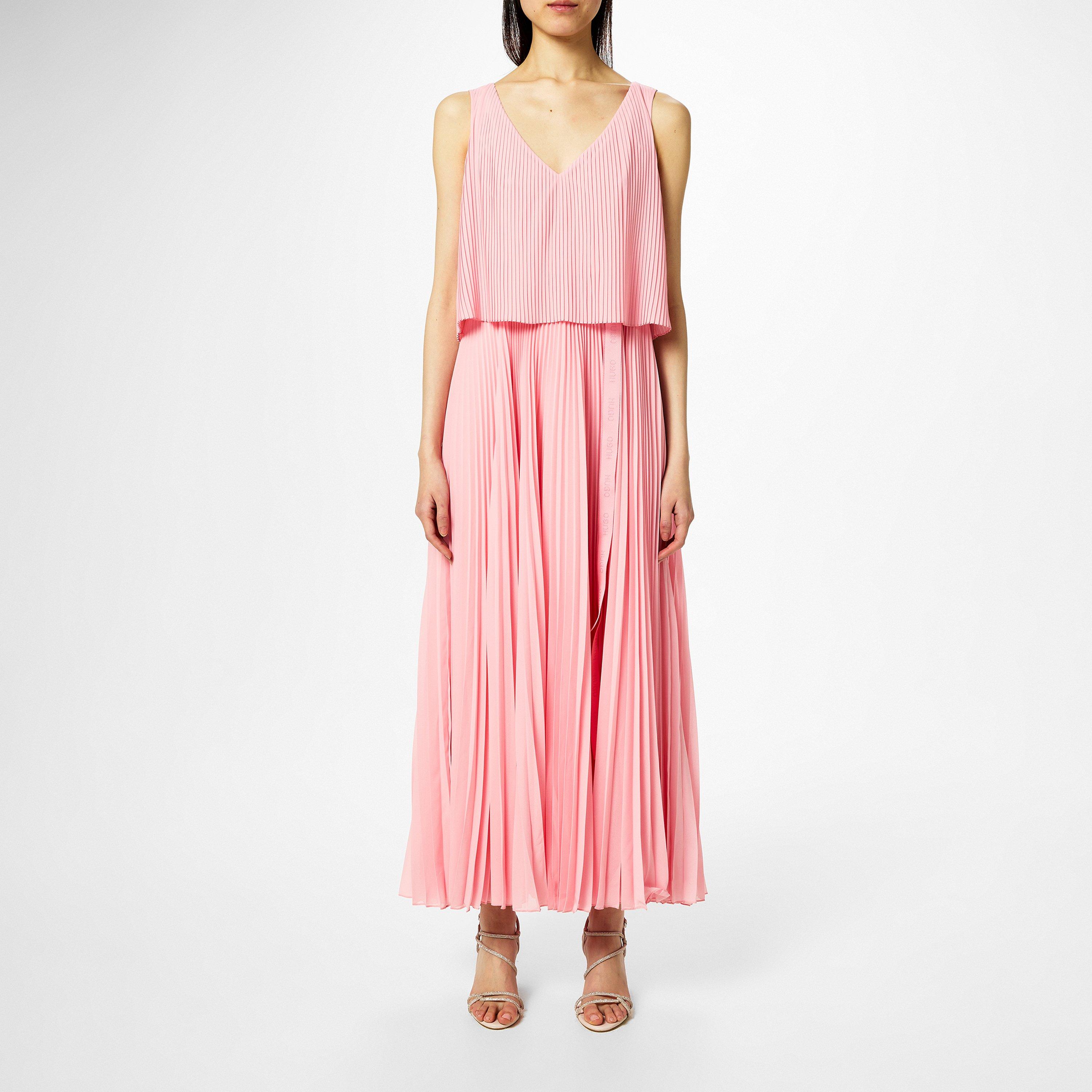 Bright Pink - Hugo - Women's Keplissa Maxi Dress - 1