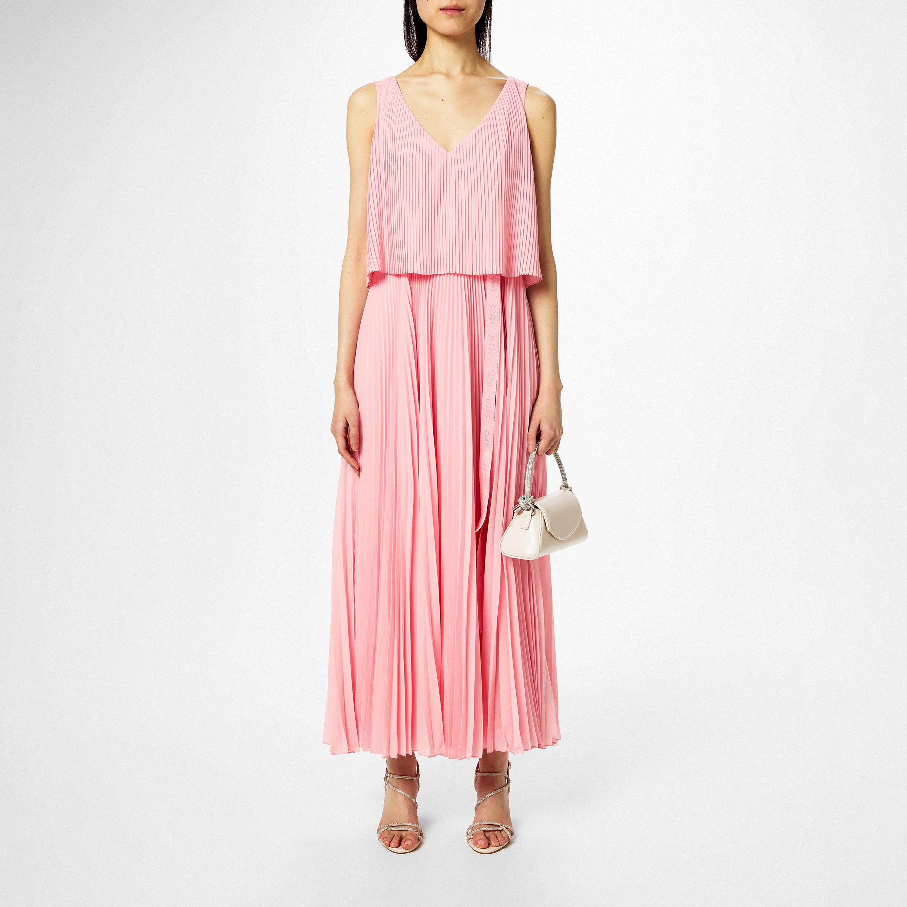 Bright Pink - Hugo - Women's Keplissa Maxi Dress - 4