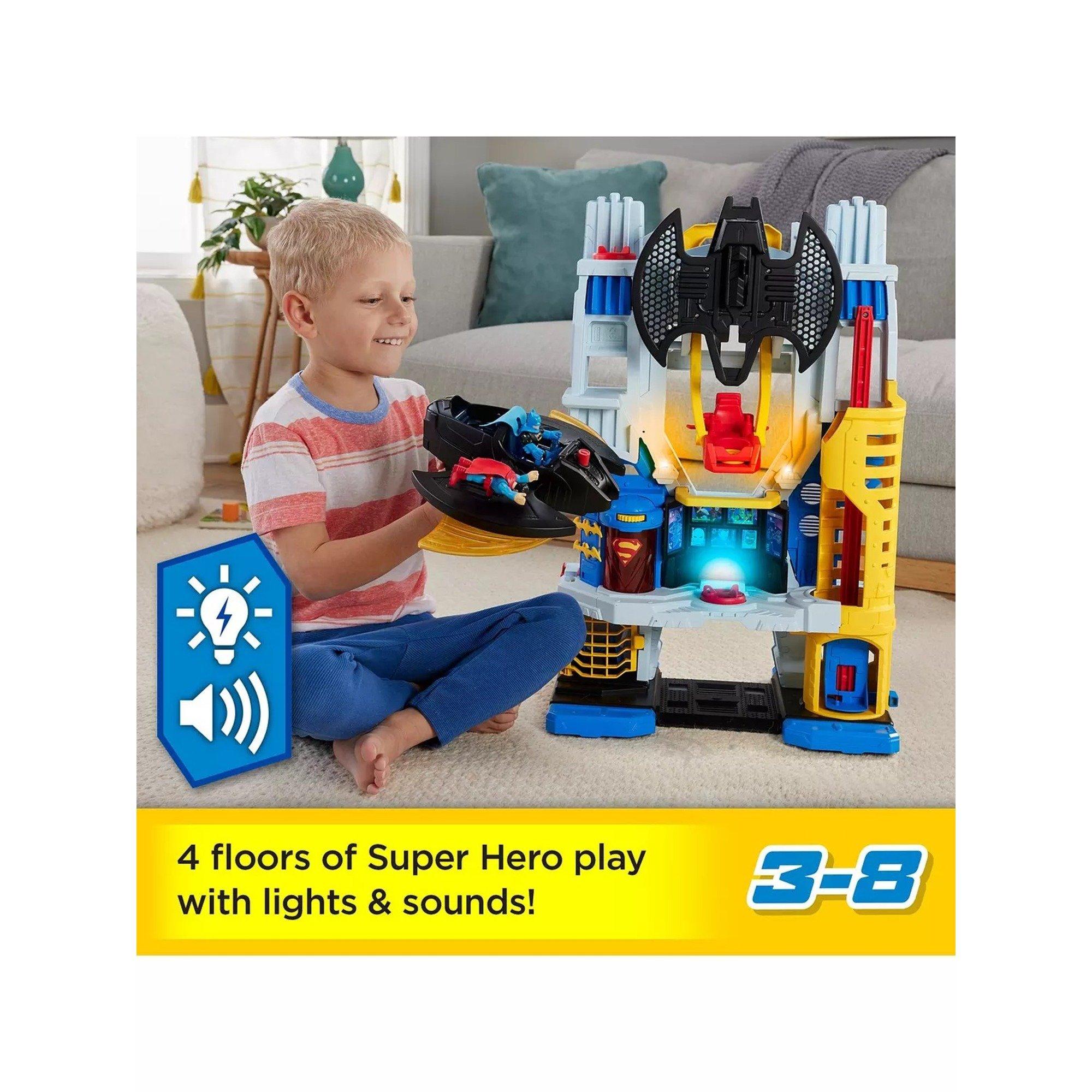 None - Fisher Price - DC Super Friends Ultimate Headquarters Playset - 3