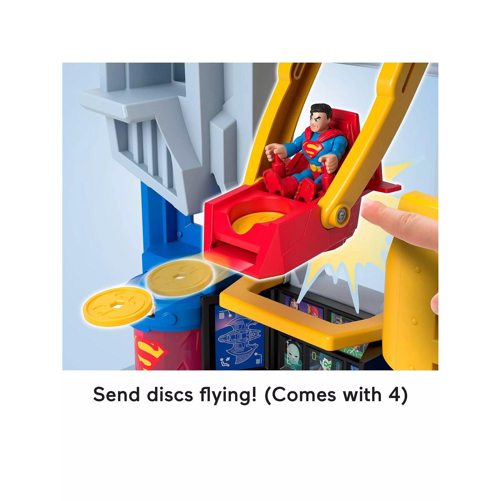 None - Fisher Price - DC Super Friends Ultimate Headquarters Playset - 5