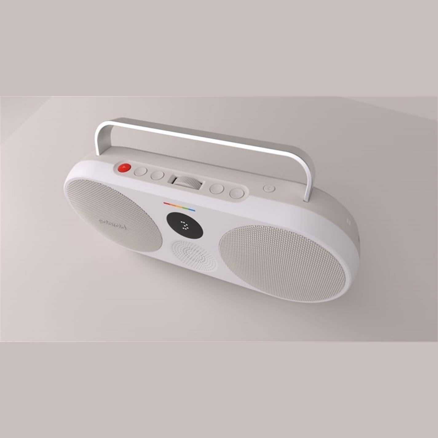 White / Grey - Polaroid - Polaroid P3 Music Player - Gray - 6