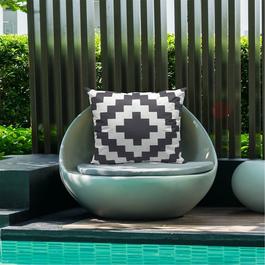 Linea Studio Geo 45 x 45cm Outdoor Cushion