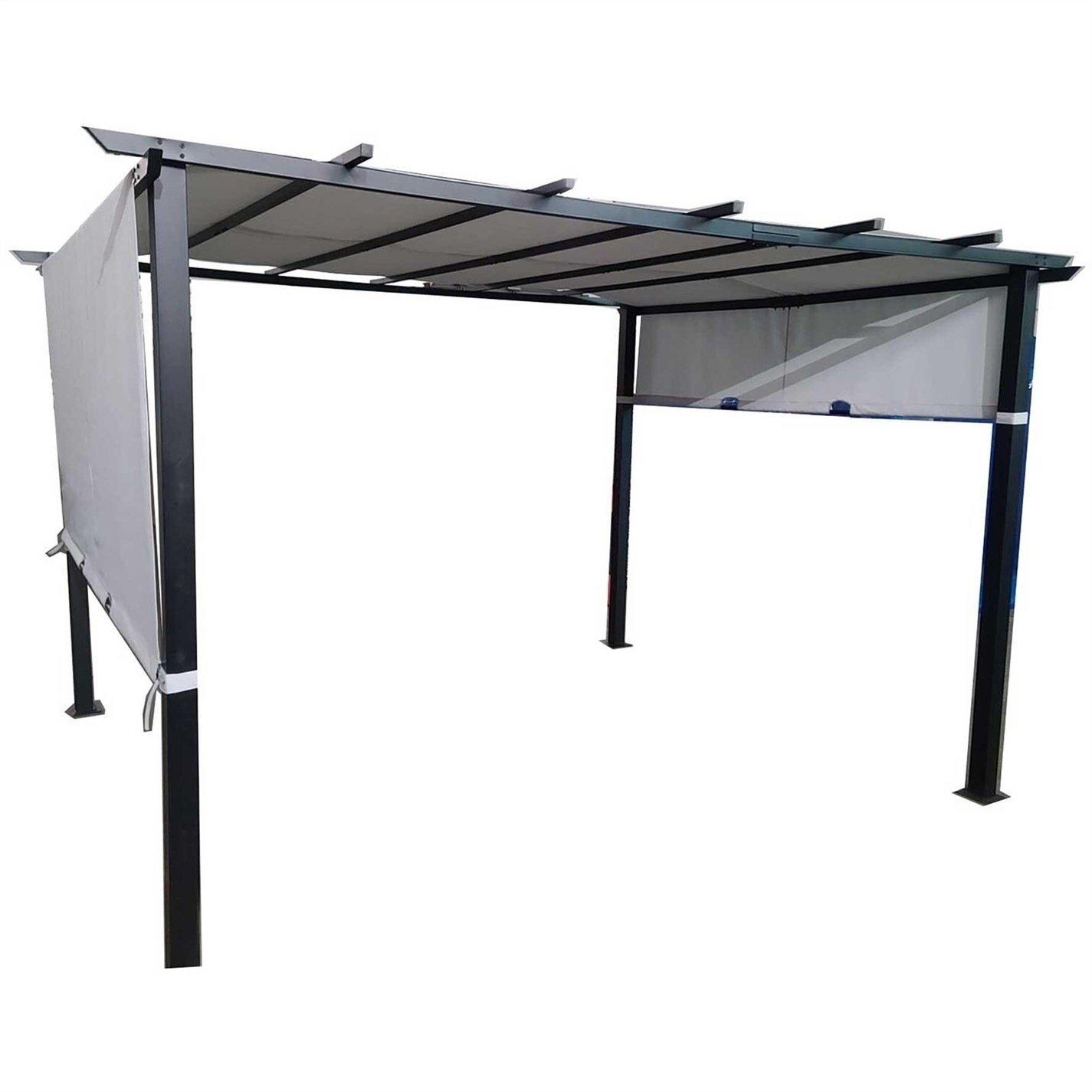 Anthracite - Studio - A Copenhagen 3 x 3m Pergola - 2