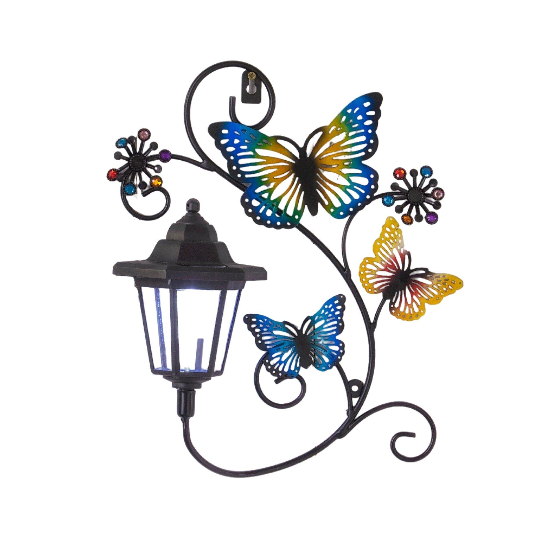 Multi - Linea - Solar Butterfly Wall Plaque - 2