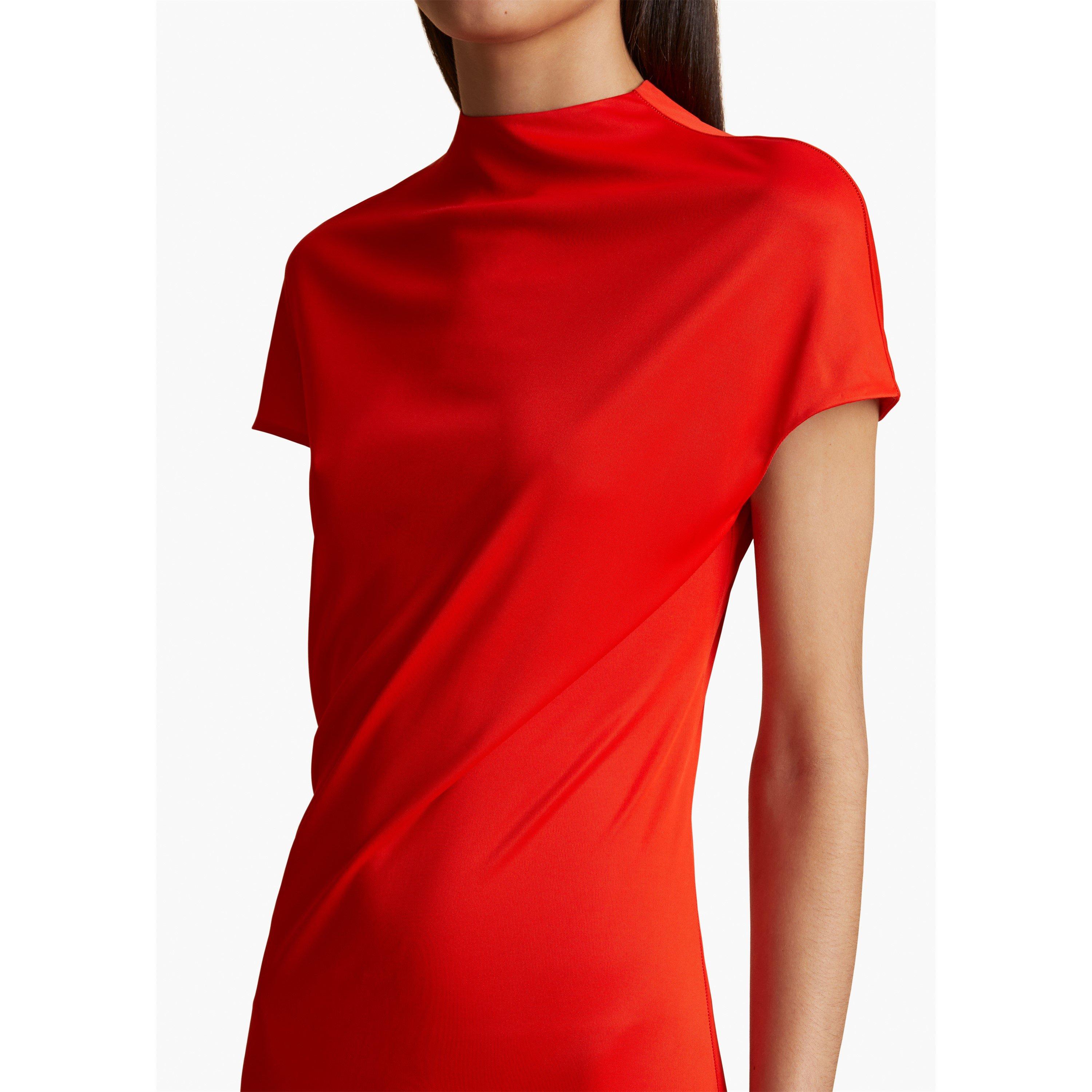 Fire Red - Khaite - Women's Yenza Maxi Dress - 3