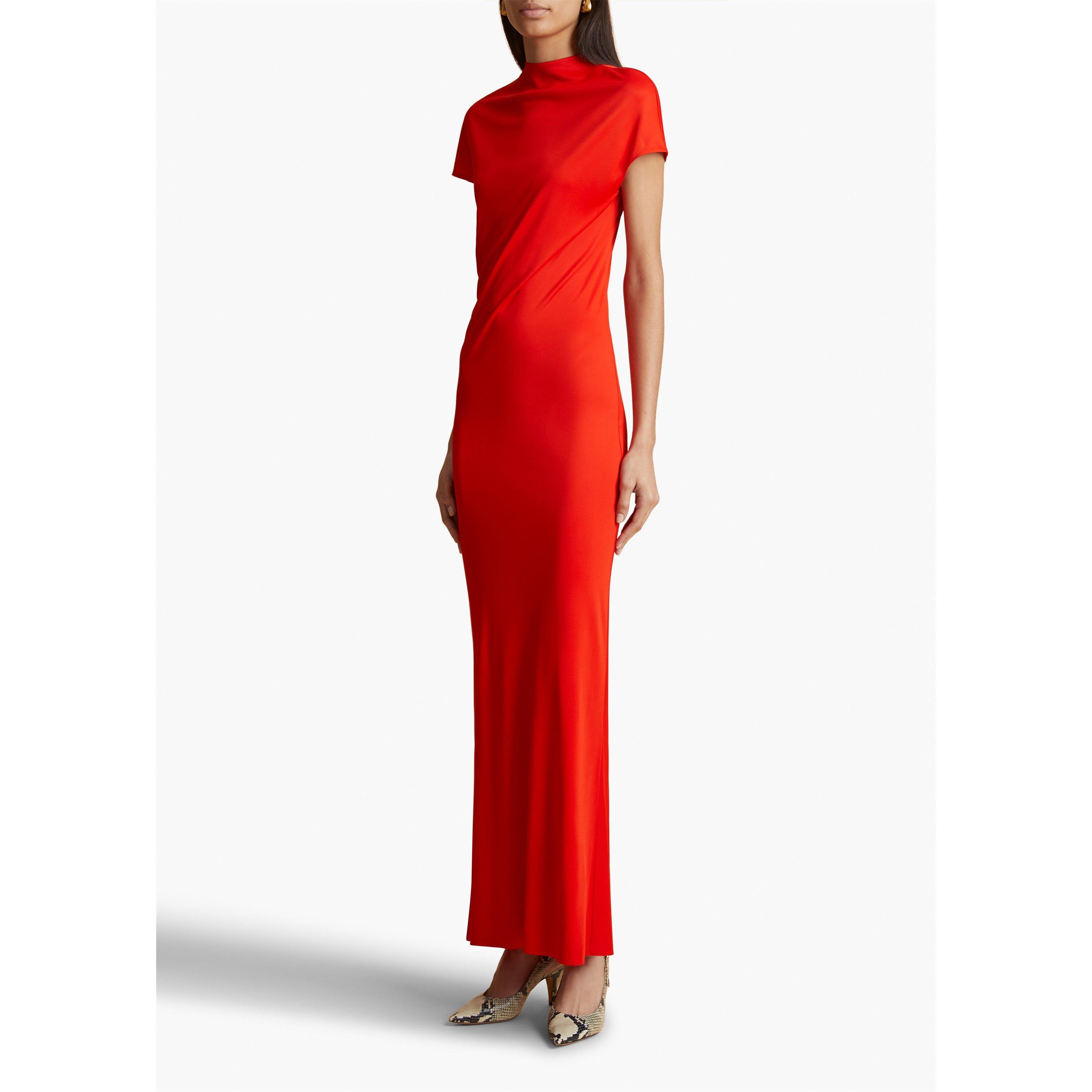 Fire Red - Khaite - Women's Yenza Maxi Dress - 4