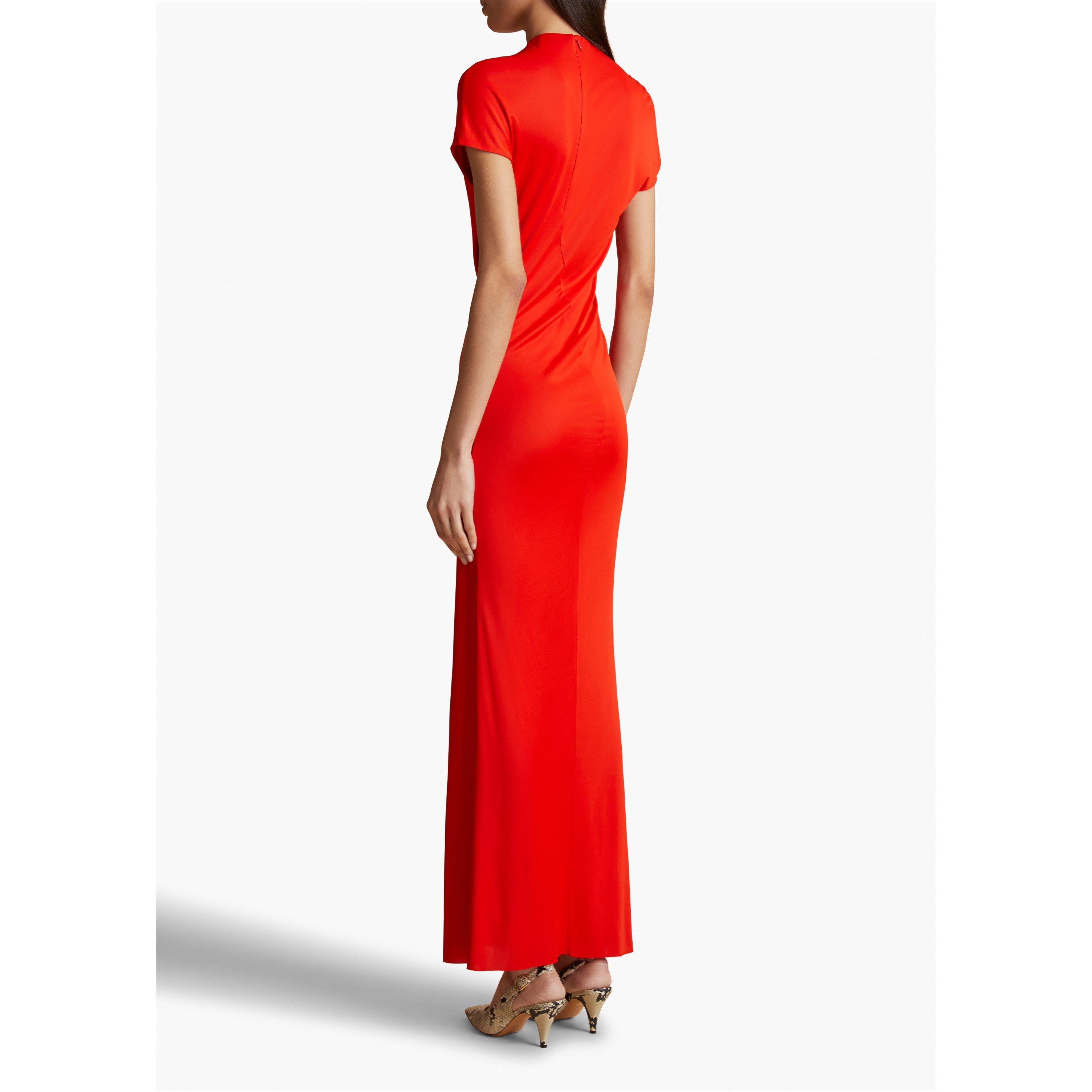Fire Red - Khaite - Women's Yenza Maxi Dress - 5