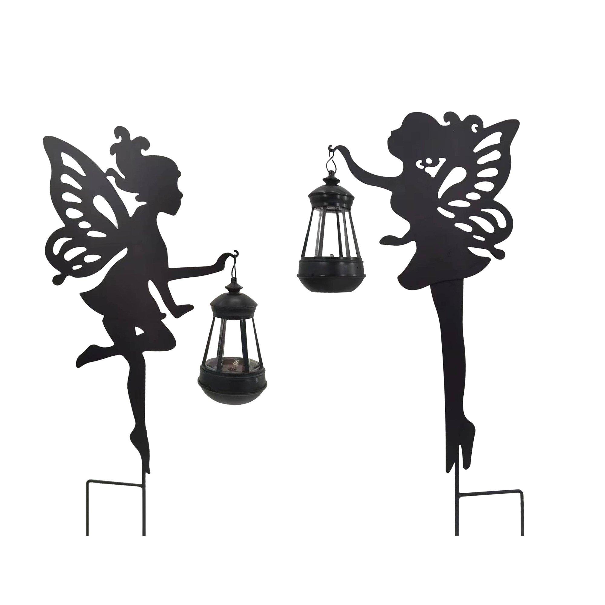 Black - Linea - Two Fairies with Solar Lanterns - 2