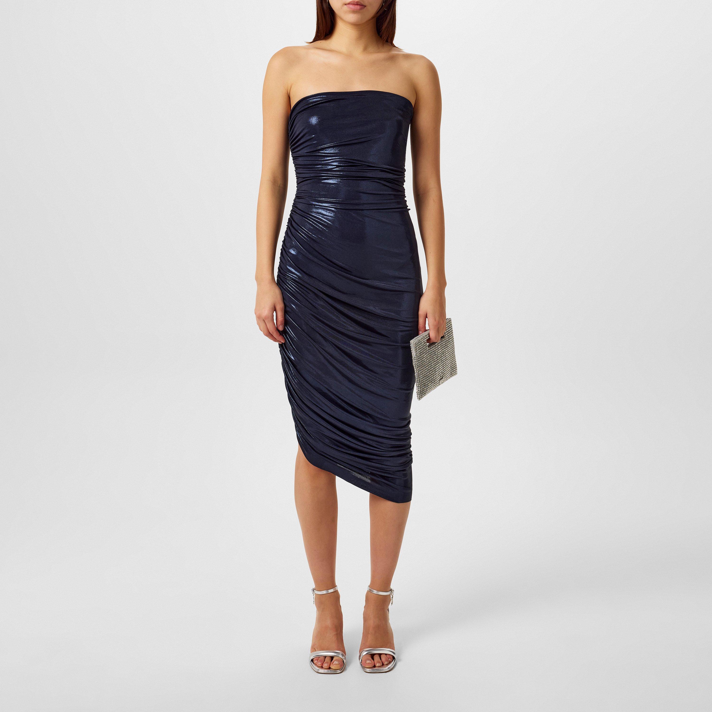 Norma Kamali Women's Strapless Diana Maxi Dress - True Navy - MEDIUM