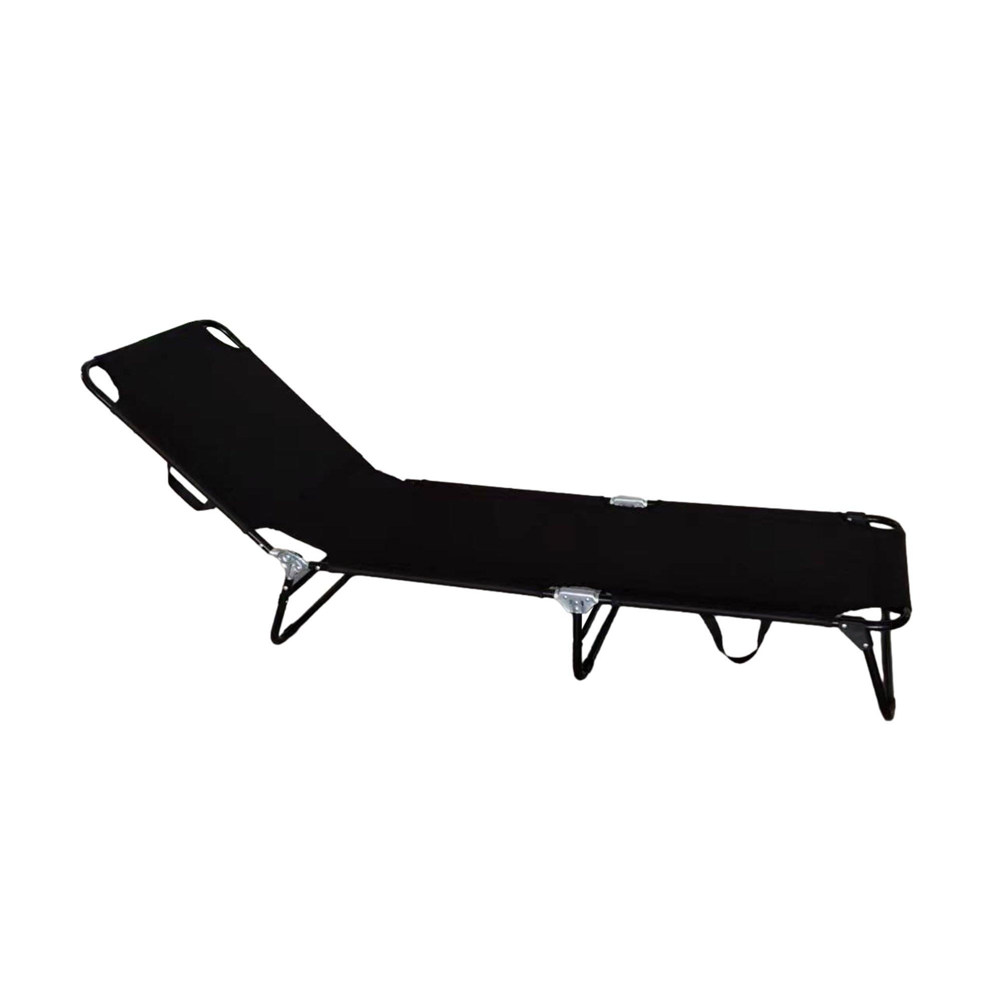 Black - Linea - Tenby Polyester Lounger - 3