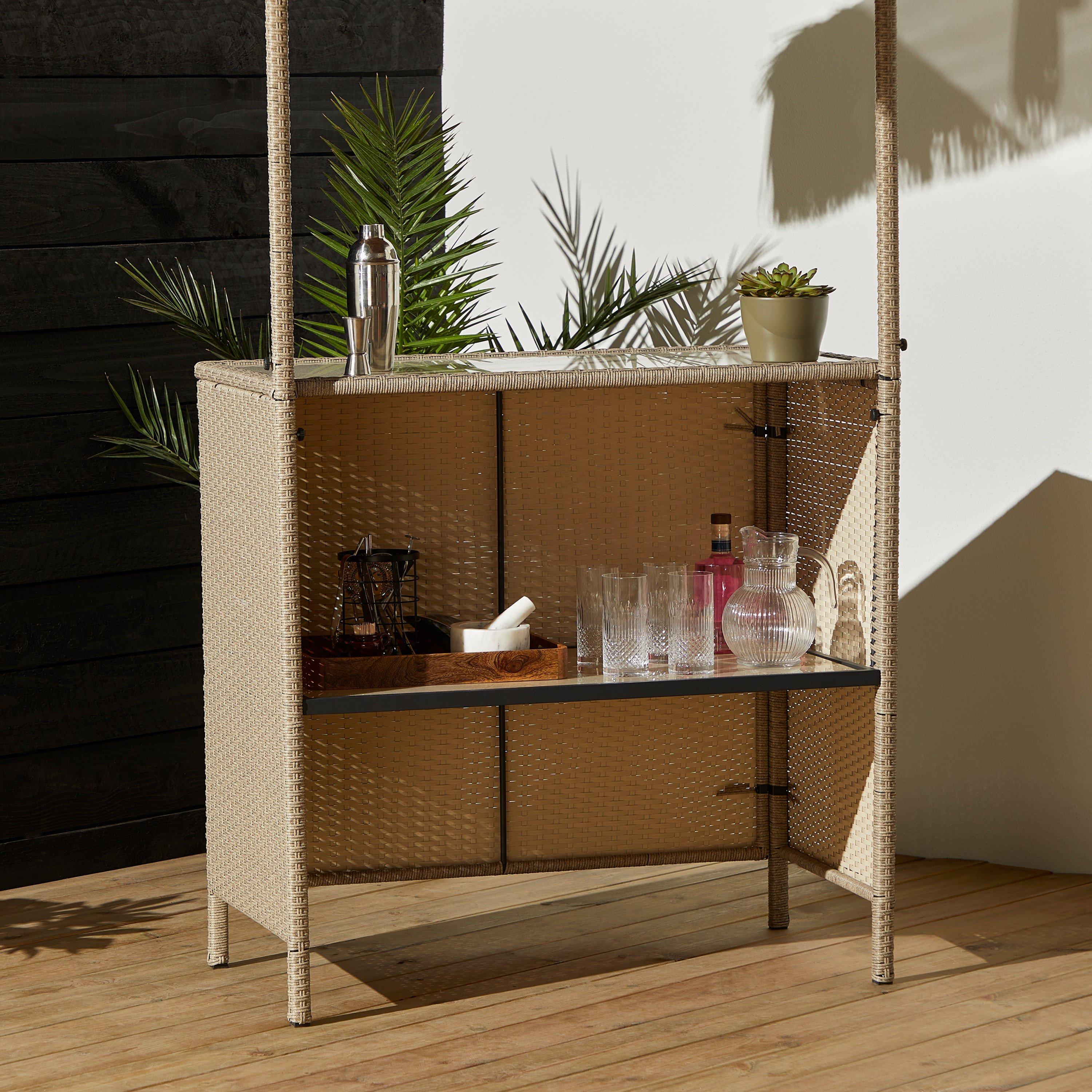 Multi - Studio - Tiki 3 Piece Bar Set - 3