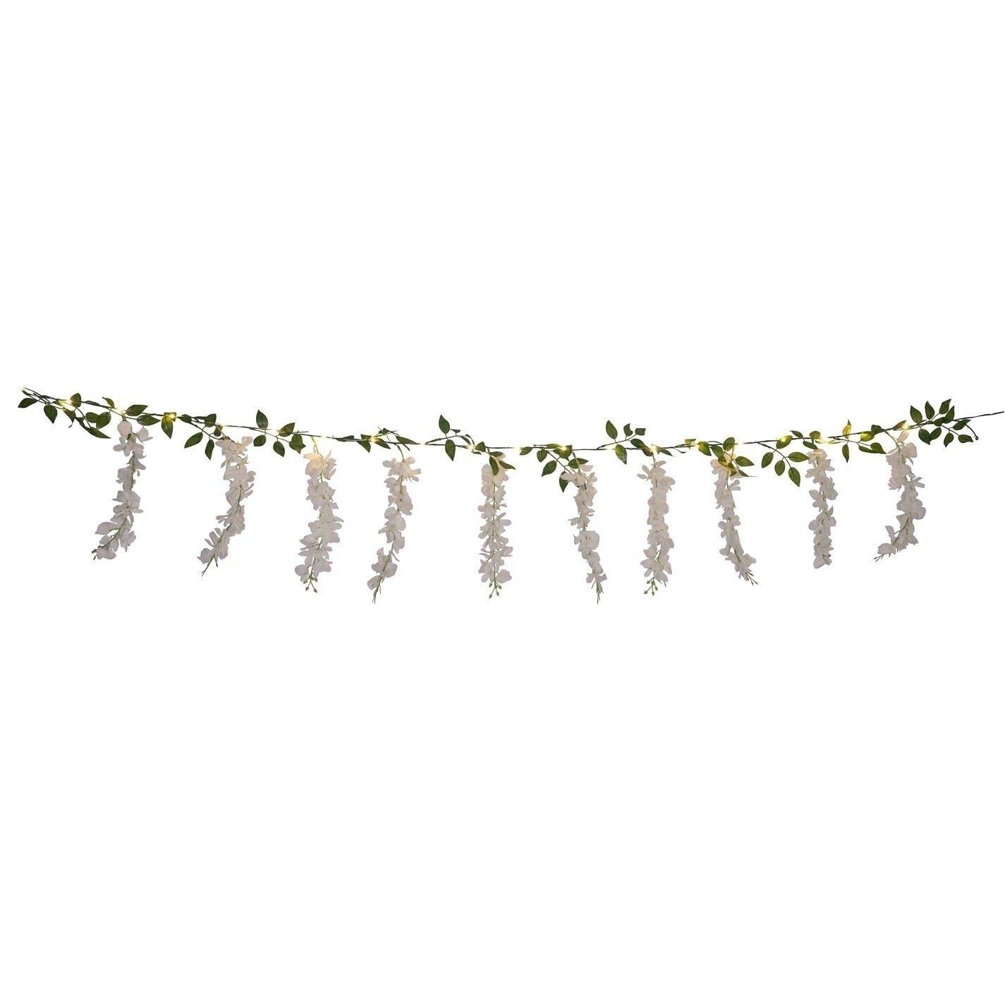 White - Linea - Solar Garland - 2