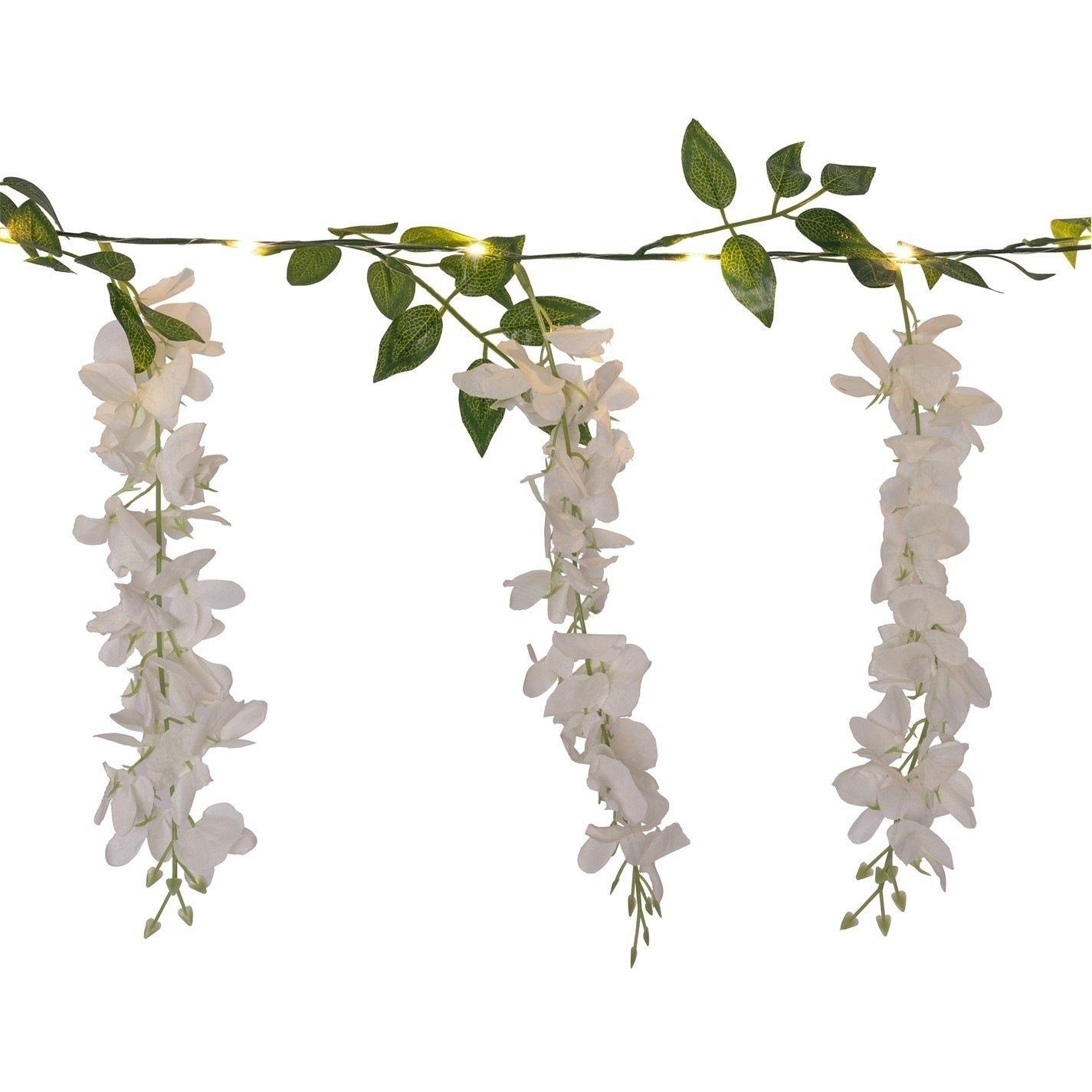 White - Linea - Solar Garland - 3