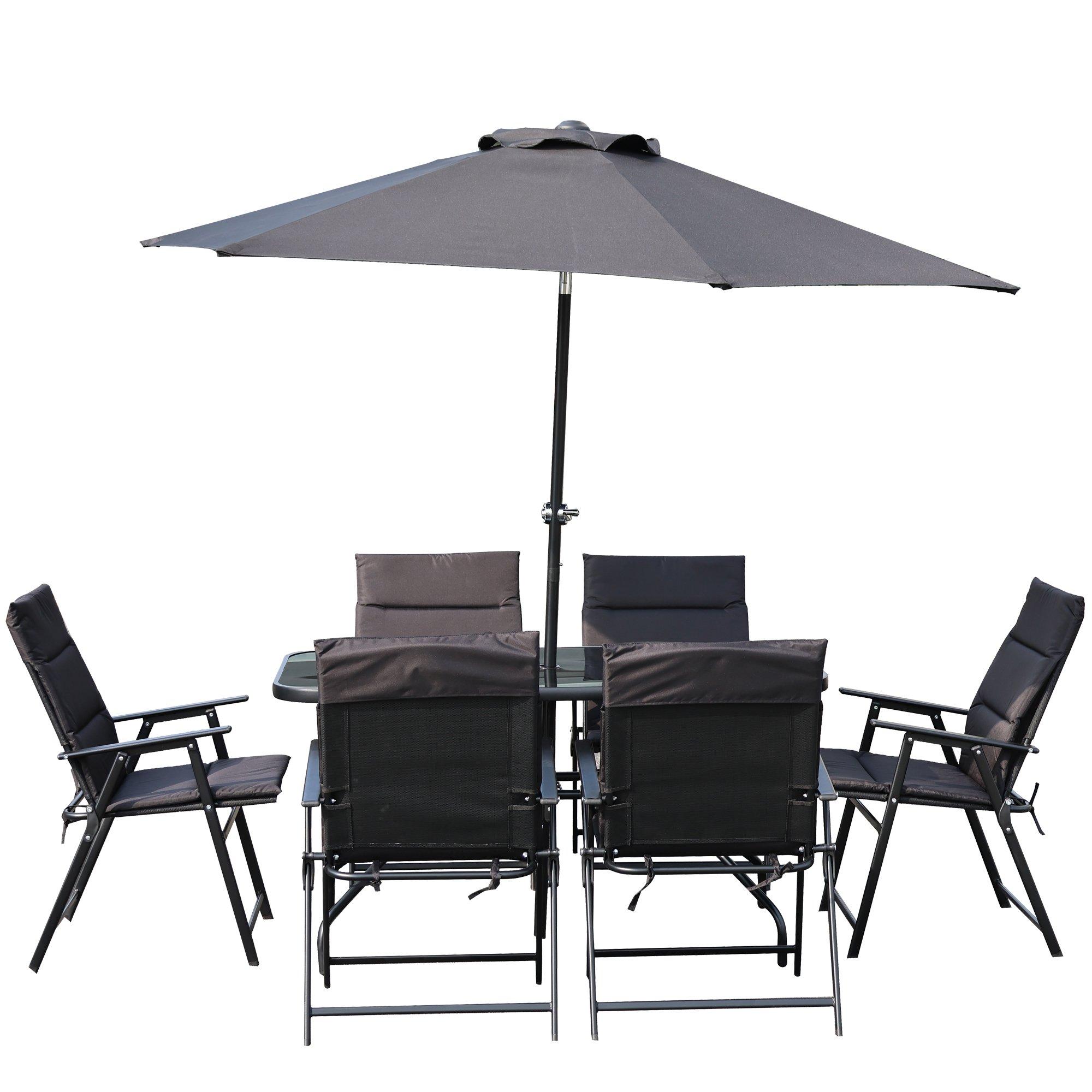 Anthracite - Studio - Shanghai 8 Piece Dining Set - 2
