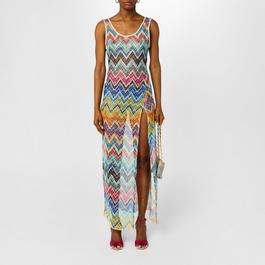 Missoni Zigzag Long Beach Dress