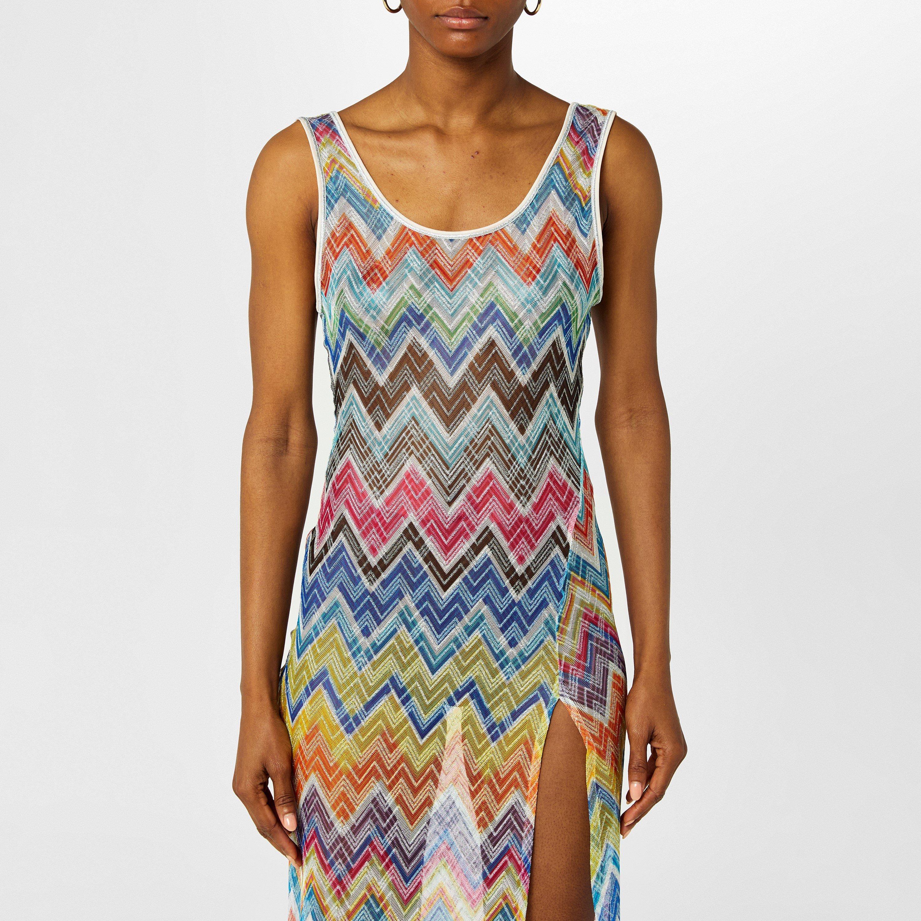 Missoni Beachwear | Zigzag Long Beach Dress | Maxi Dresses