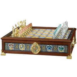 Harry Potter GAME Quidditch Chess Set Silver and Gold Plated