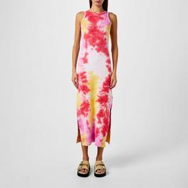 MSGM Tie Dye Maxi Dress