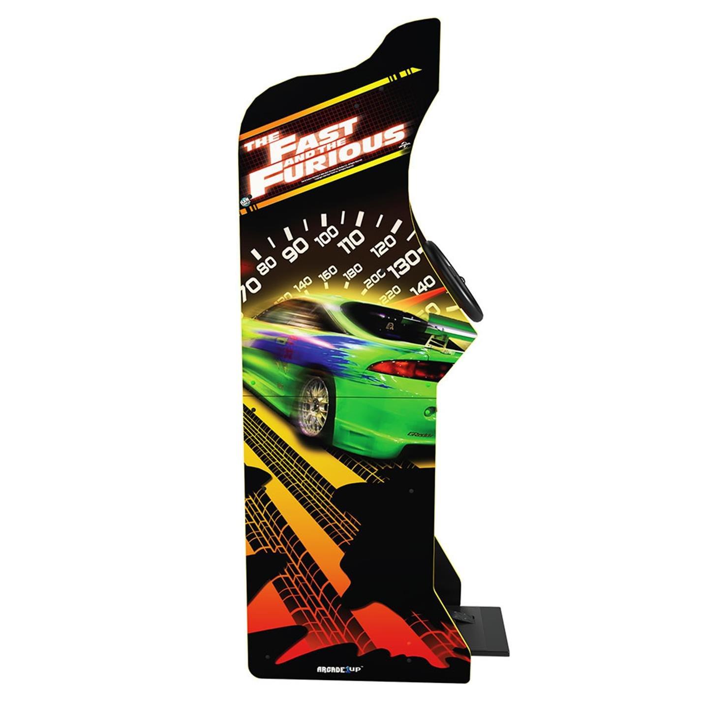 Black - Arcade1Up - Fast & Furious Arcade Machine - 4