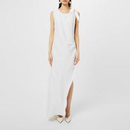 MSGM Knot Detail Maxi Dress